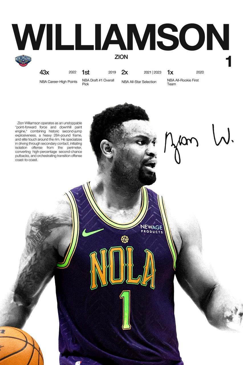 Zion Williamson - Hardline Series