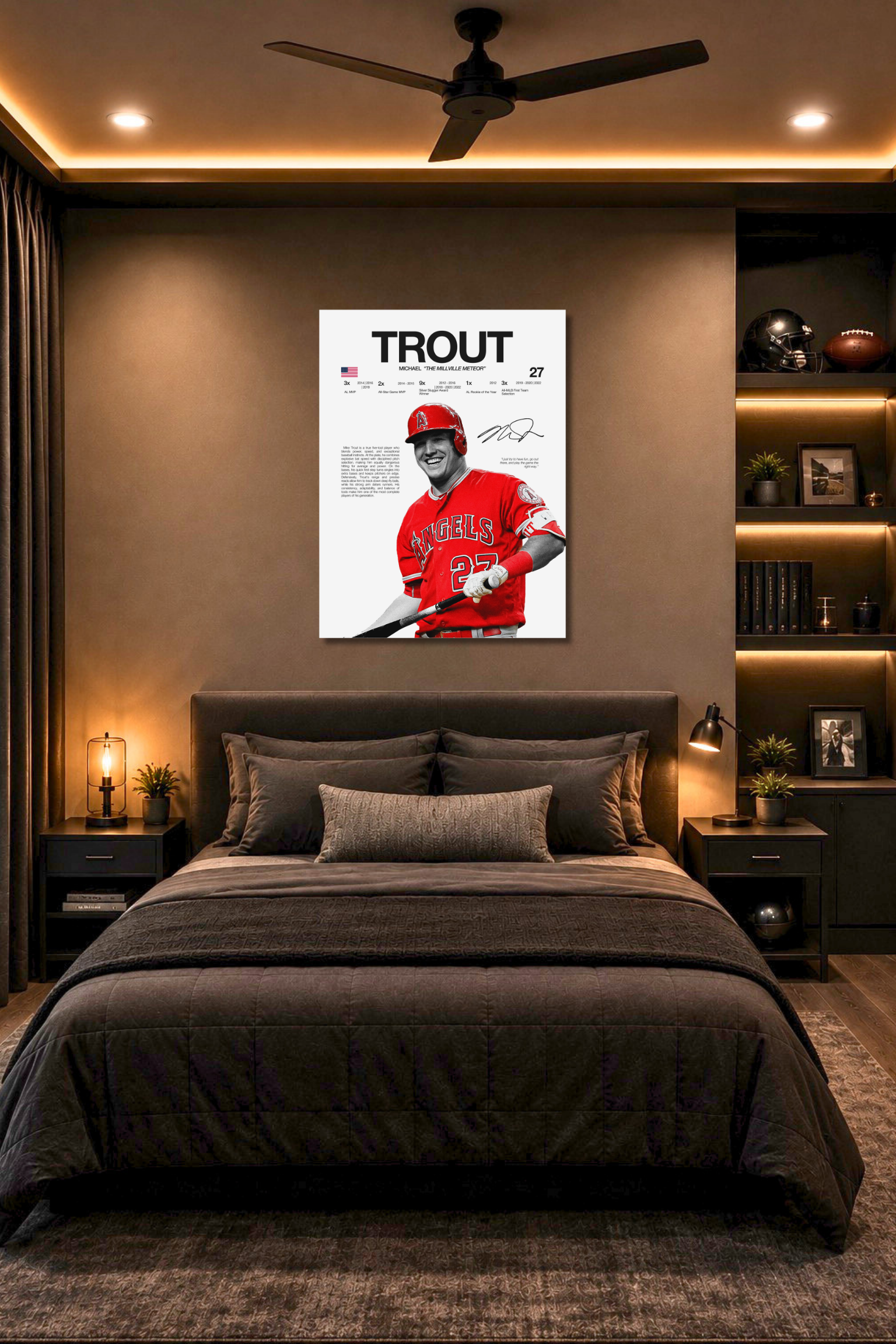Mike (Michael) Trout - Hardline Series
