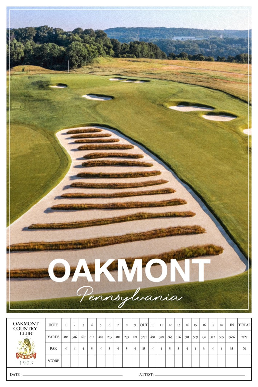 Oakmont - Scorecard