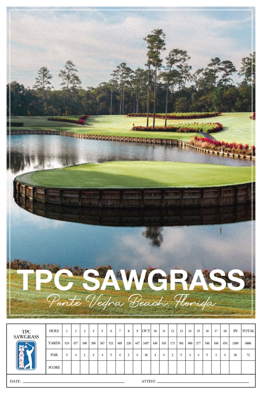 TPC Sawgrass - Scorecard