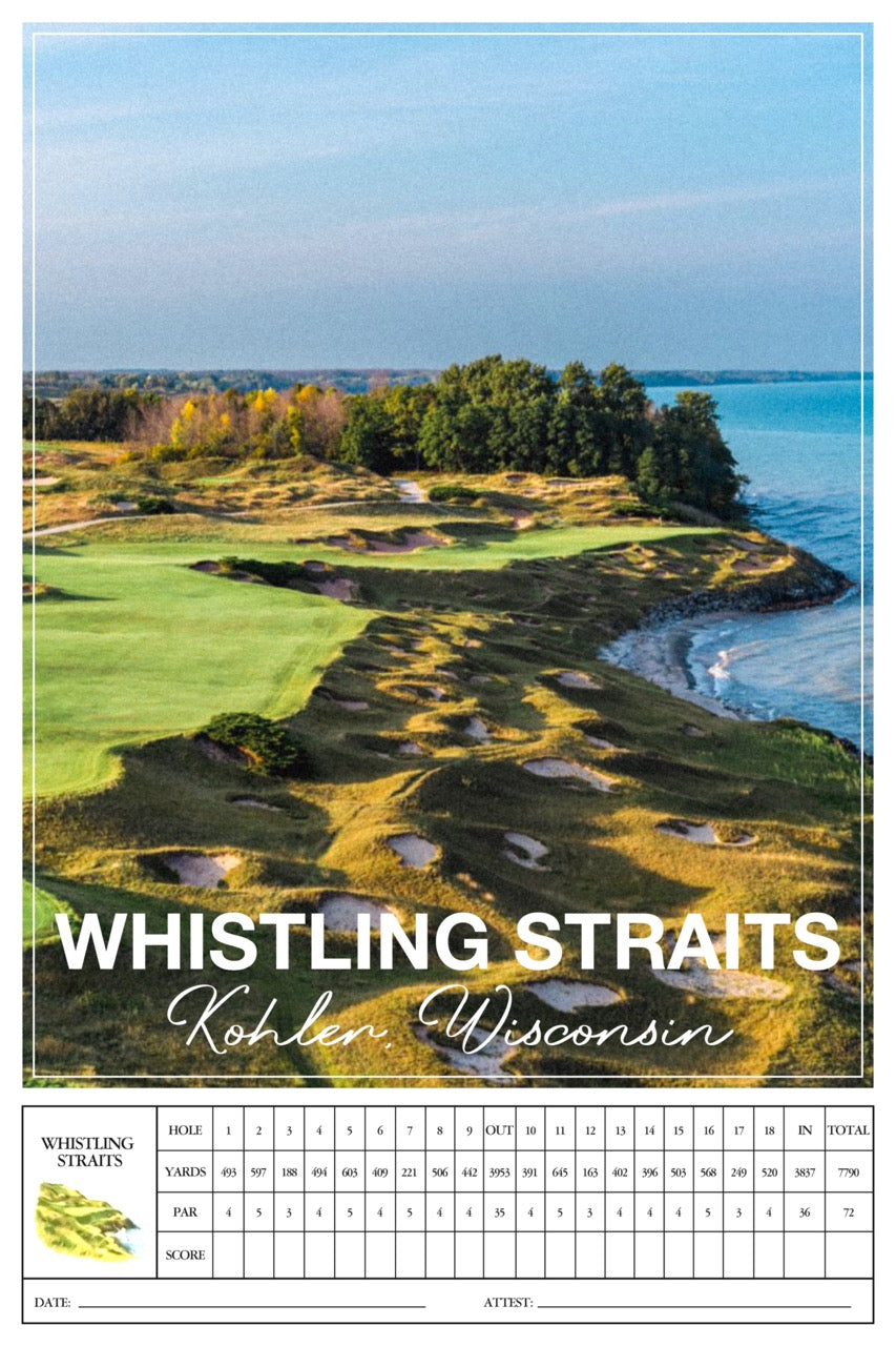 Whistling Straits - Scorecard
