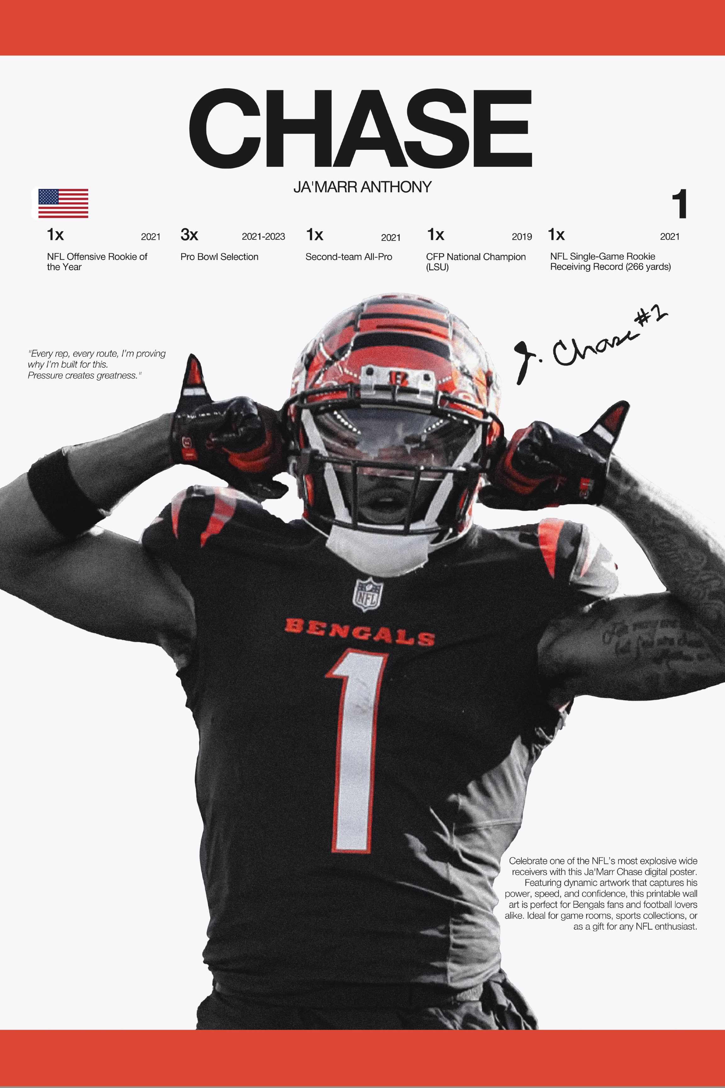 Ja'Marr Chase - Hardline Series 2