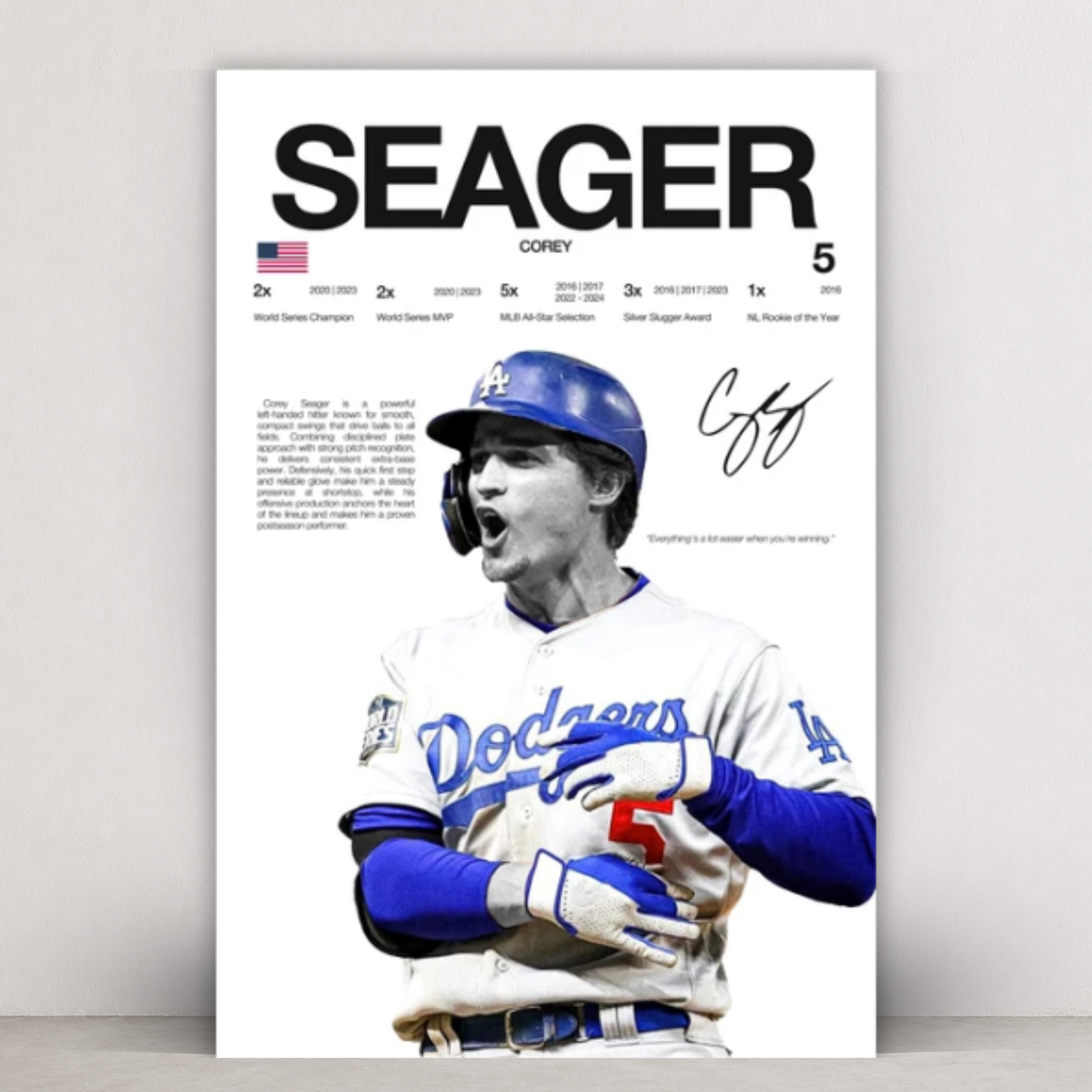 Corey Seager - Hardline Series