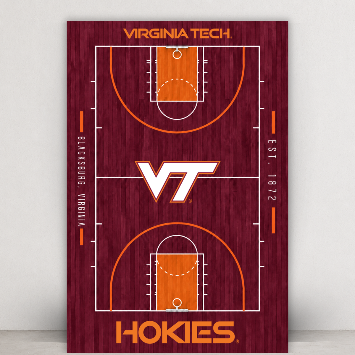 Virginia Tech Basketball Court