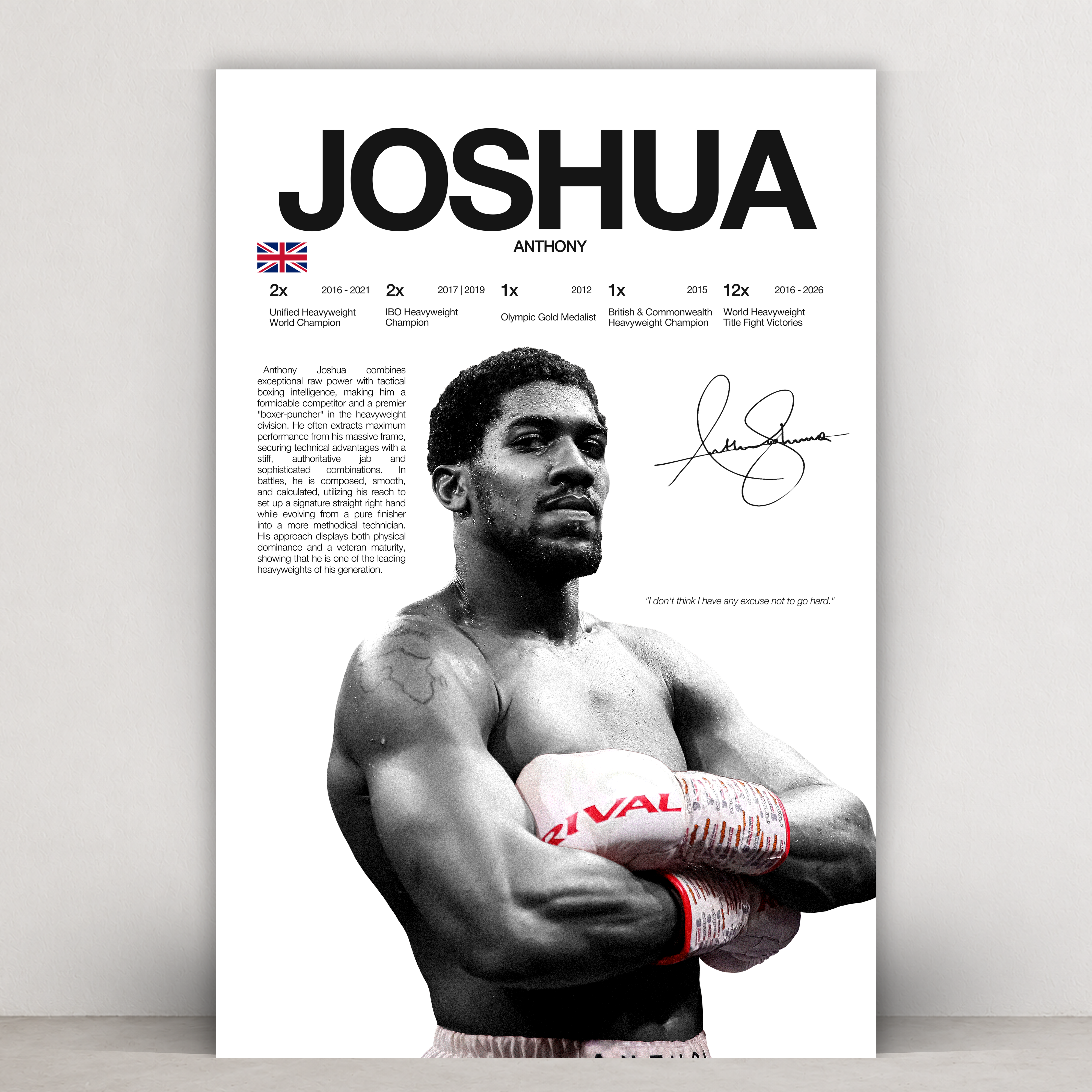 Anthony Joshua - Hardline Series