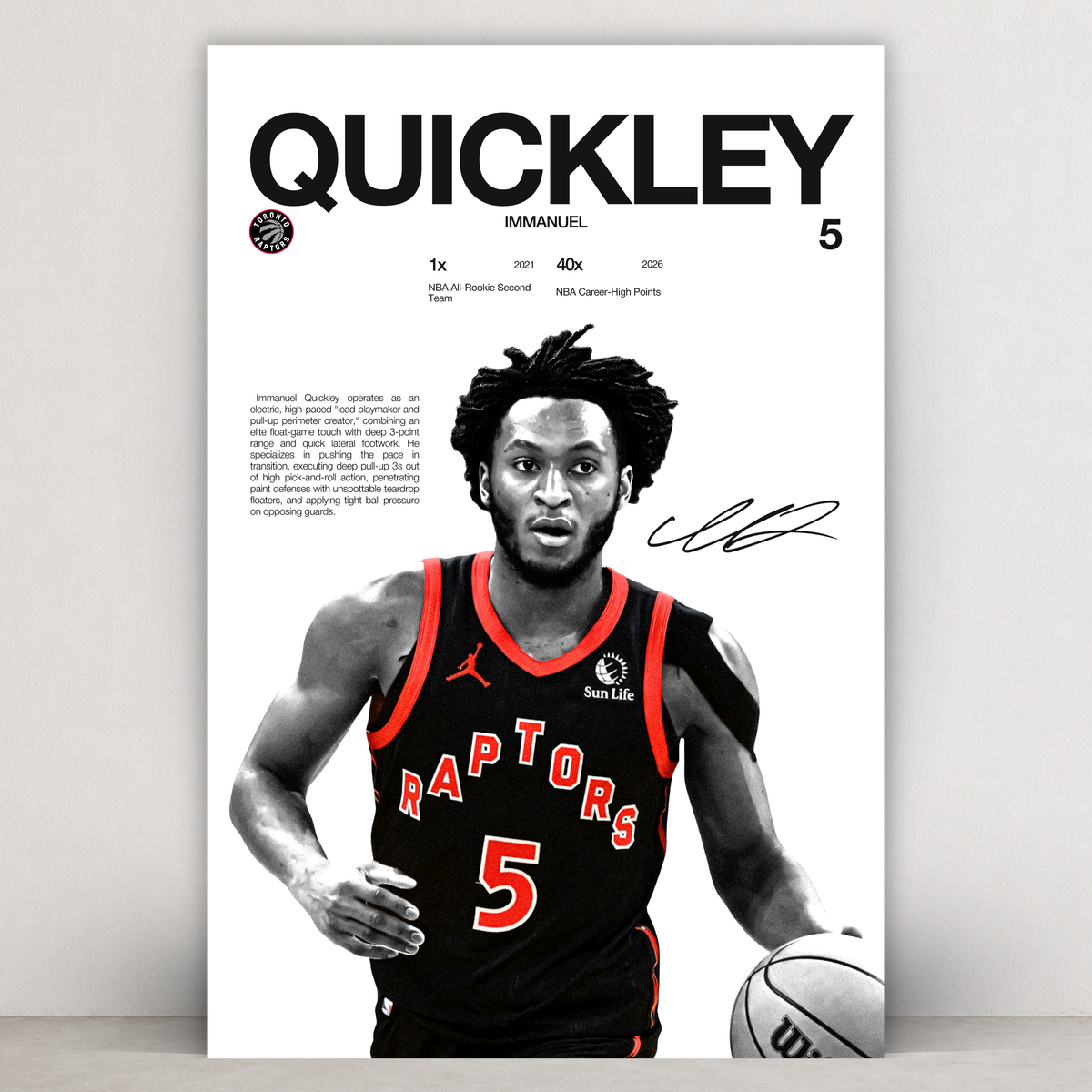 Immanuel Quickley - Hardline Series