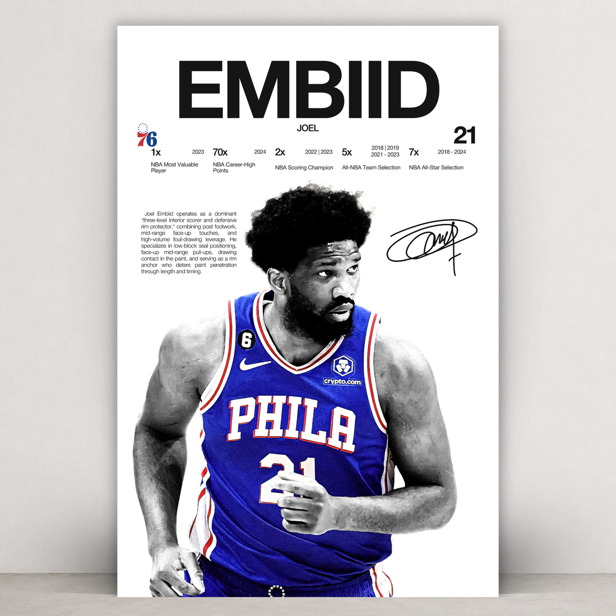 Joel Embiid - Hardline Series