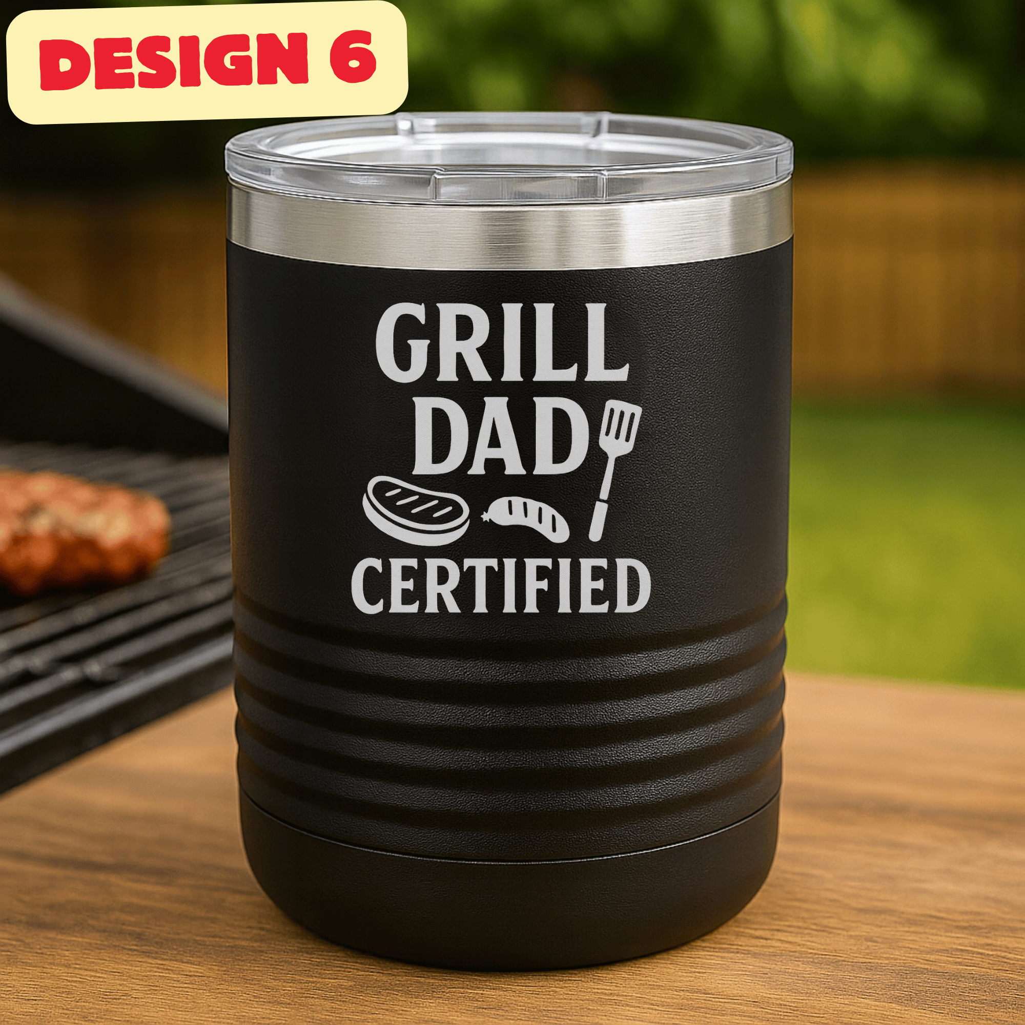 Grill Master Tumblers - Custom BBQ Cup