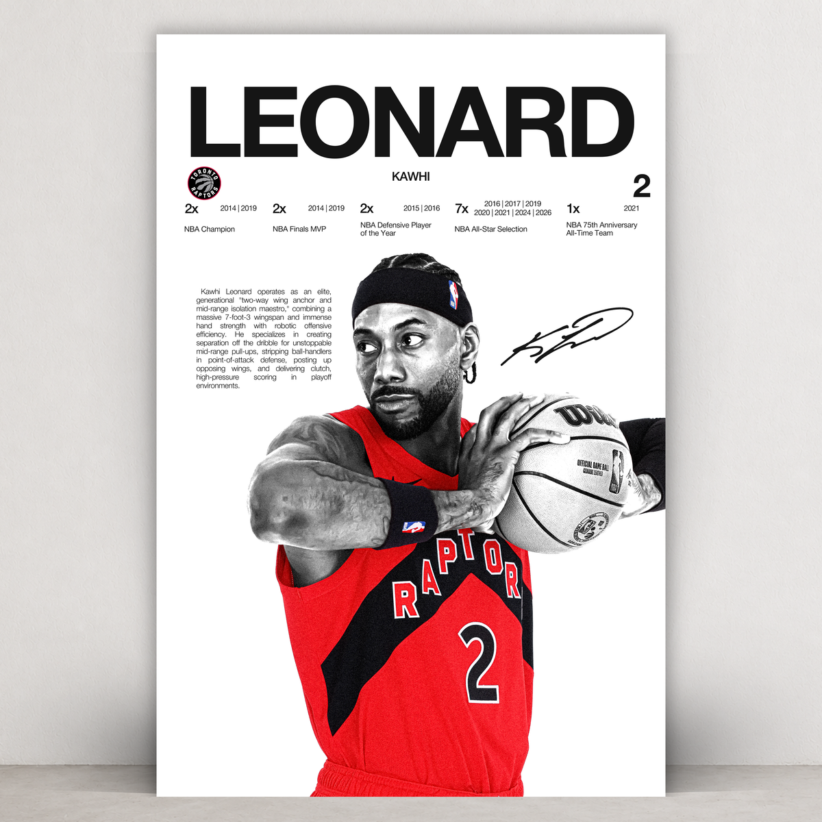 Kawhi Leonard - Hardline Series