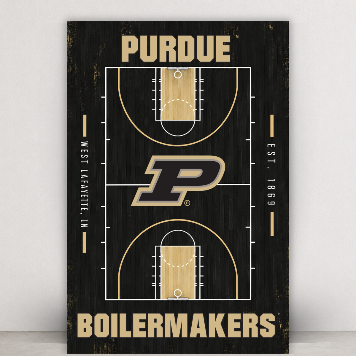 Purdue Basketball Court