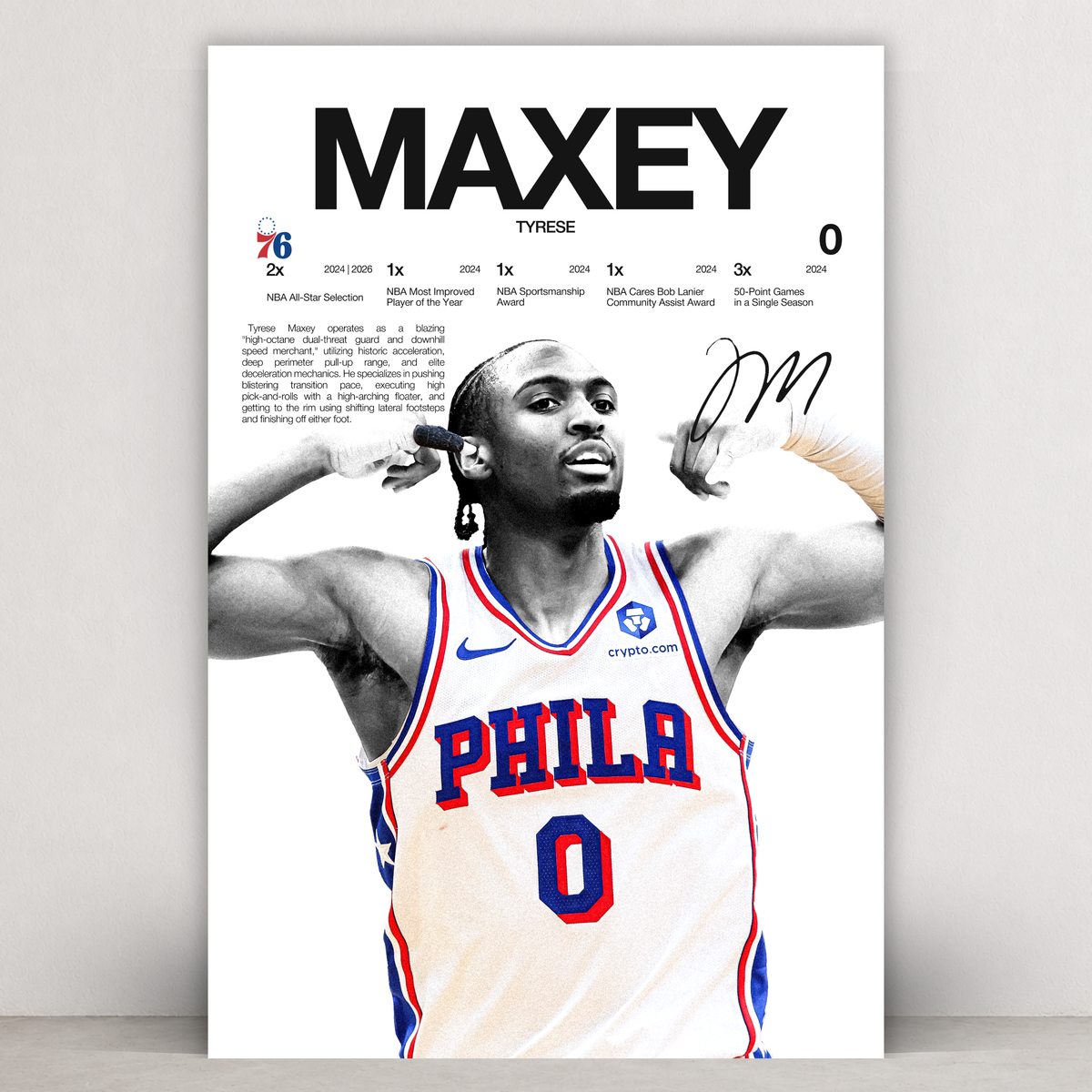 Tyrese Maxey - Hardline Series
