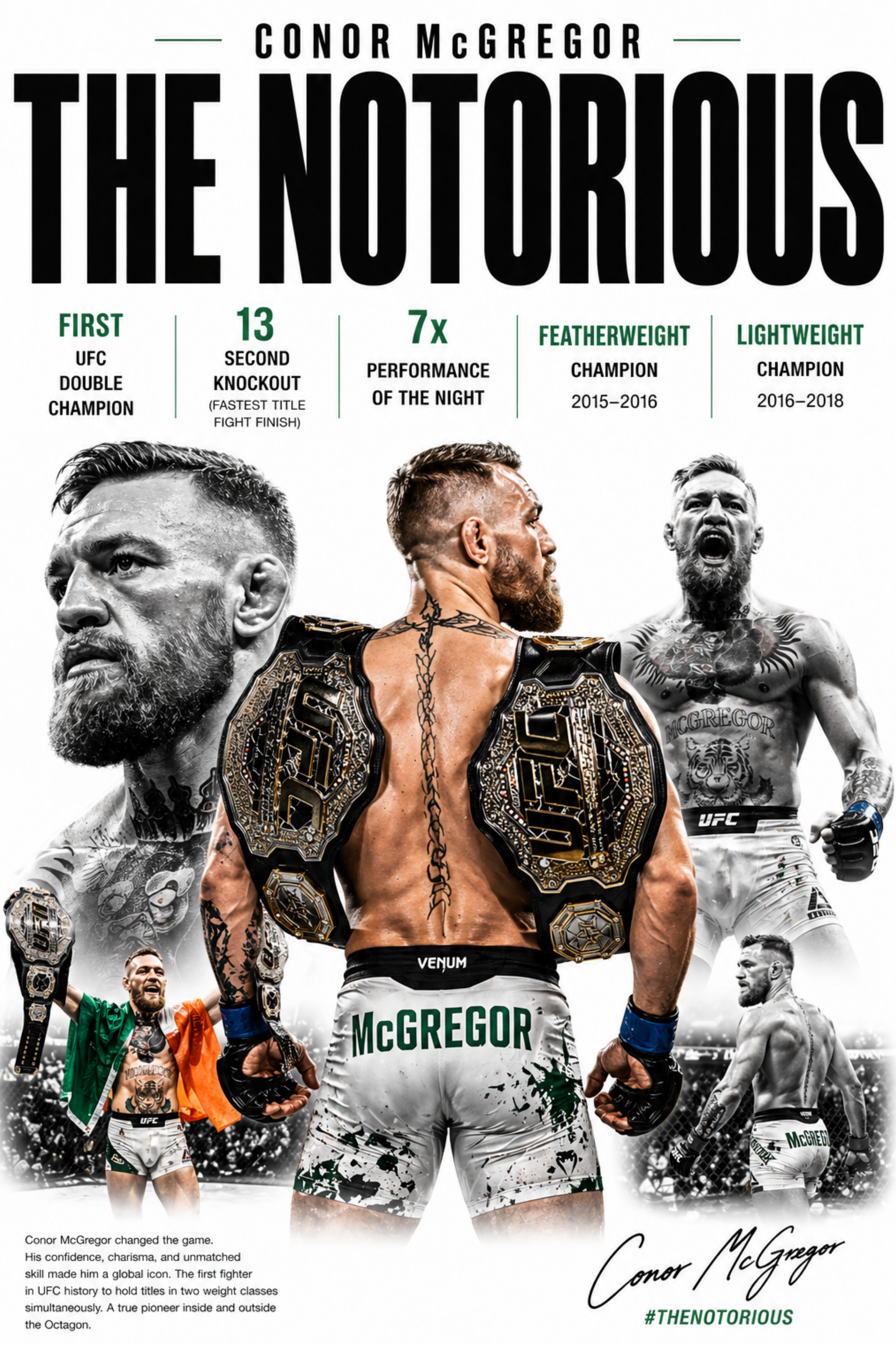 Conor "The Notorious" McGregor