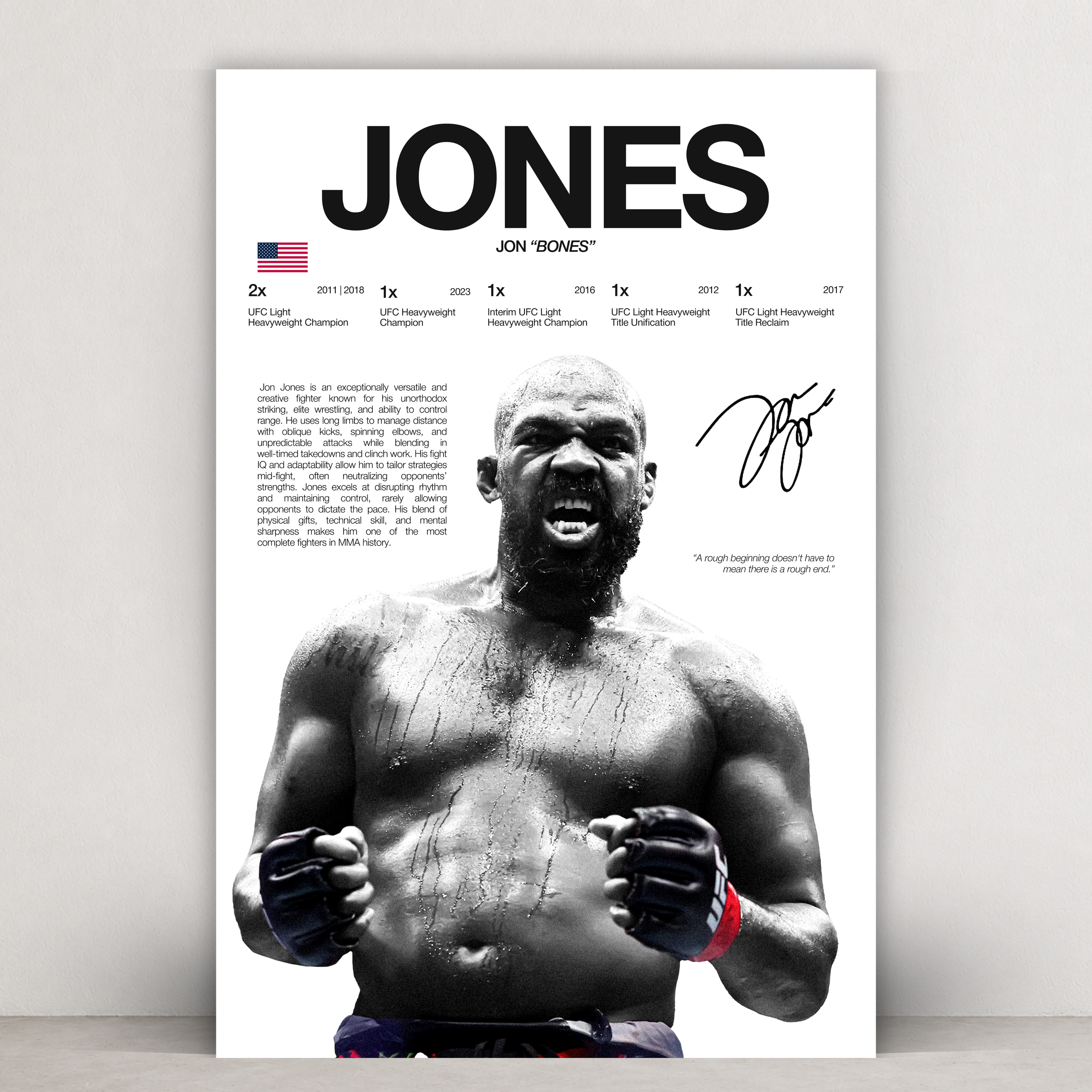 JON JONES - Hardline Series