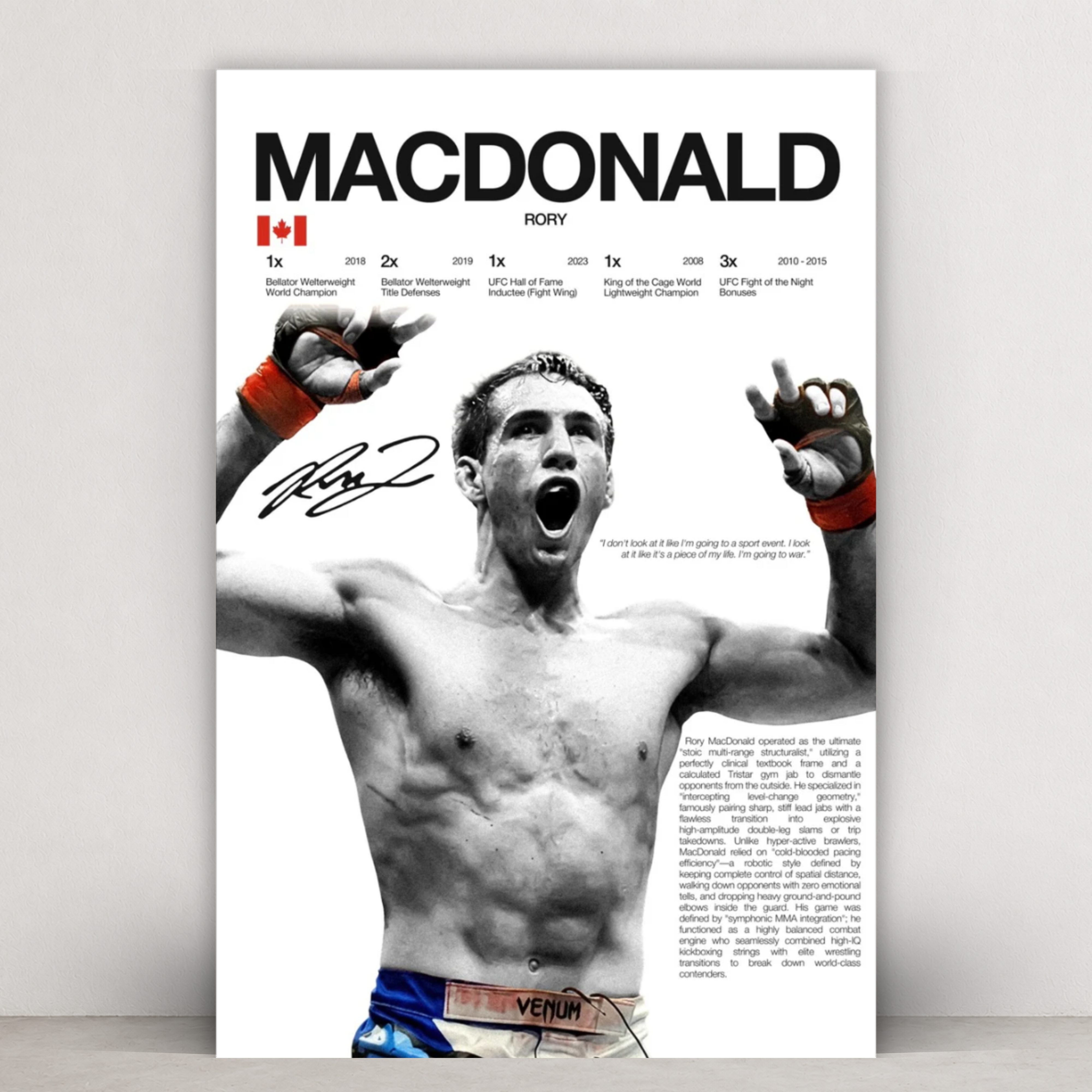 Rory MacDonald - Hardline Series