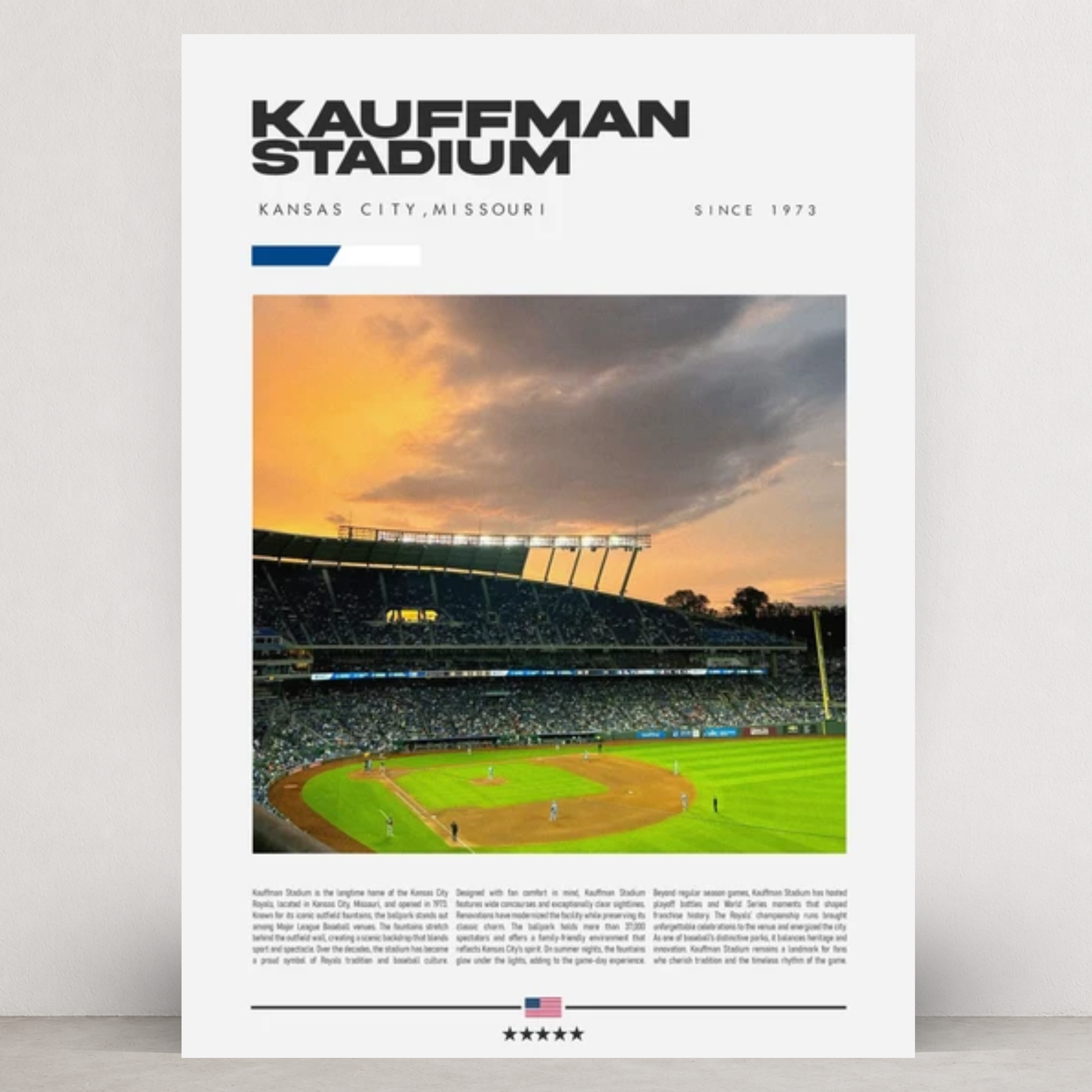 Kauffman Stadium - Kansas City Royals - Stadium Series