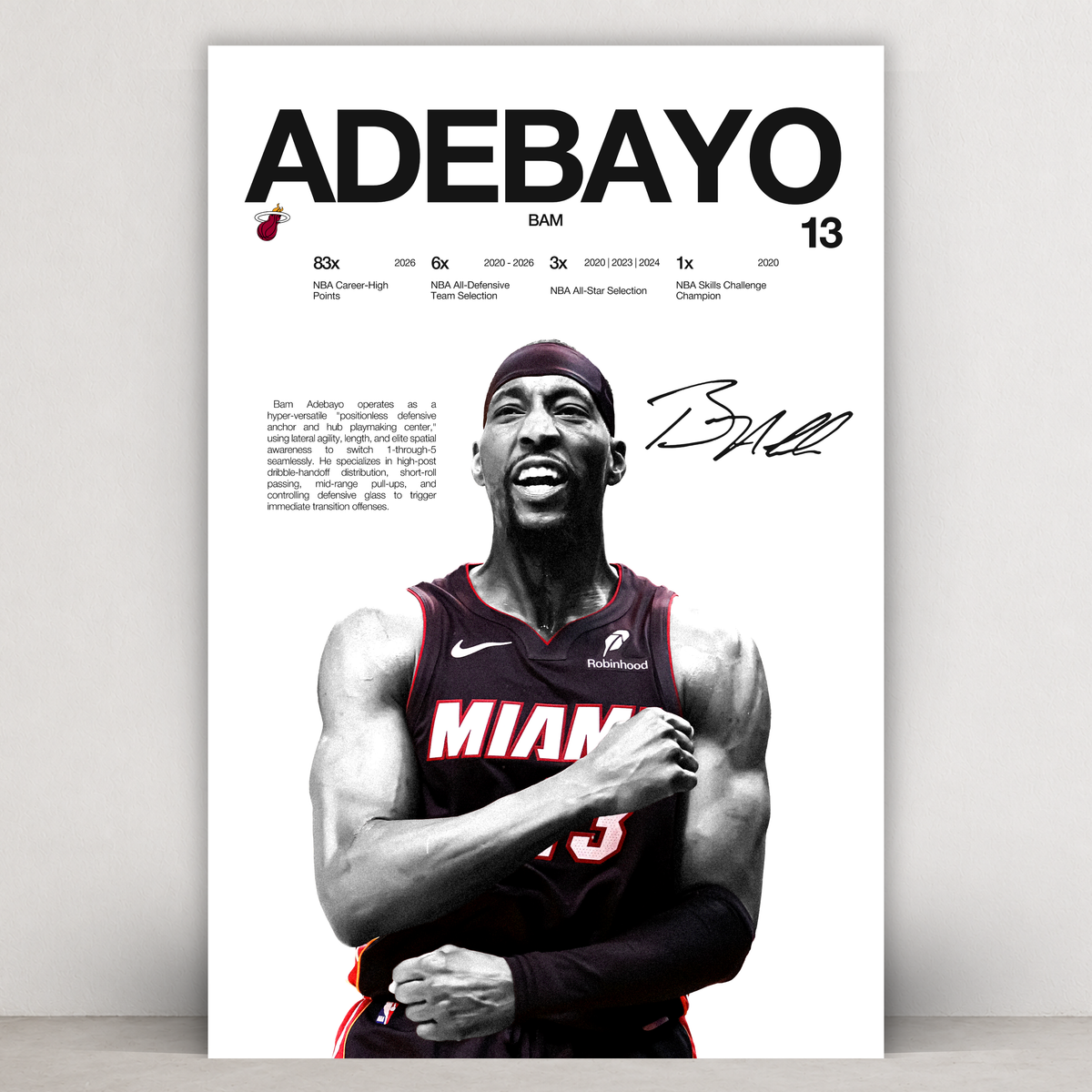 Bam Adebayo - Hardline Series