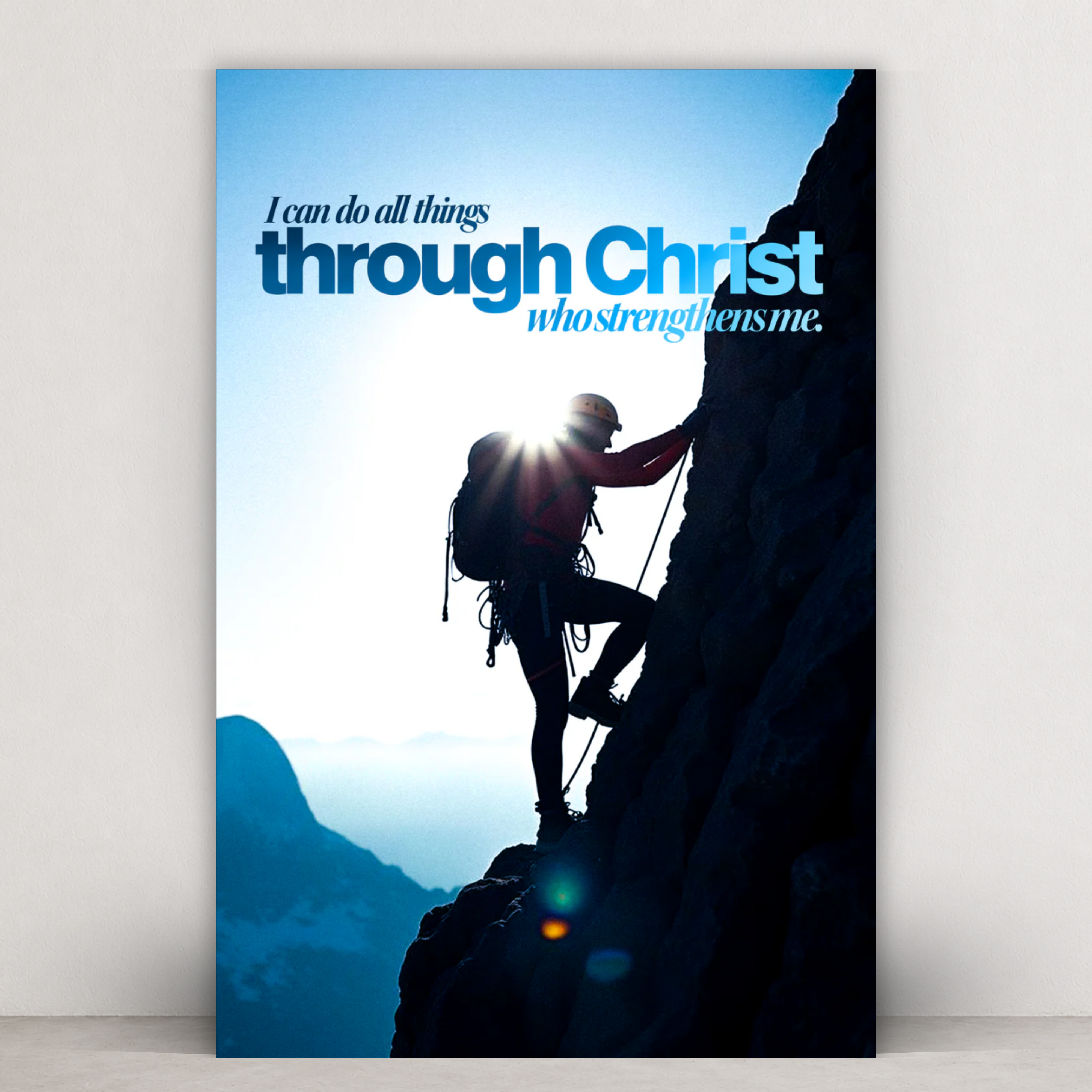 ALL THINGS THROUGH CHRIST.