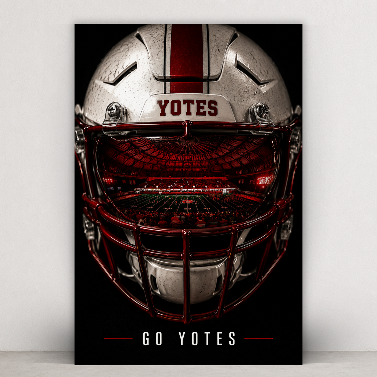 South Dakota - Football Helmet