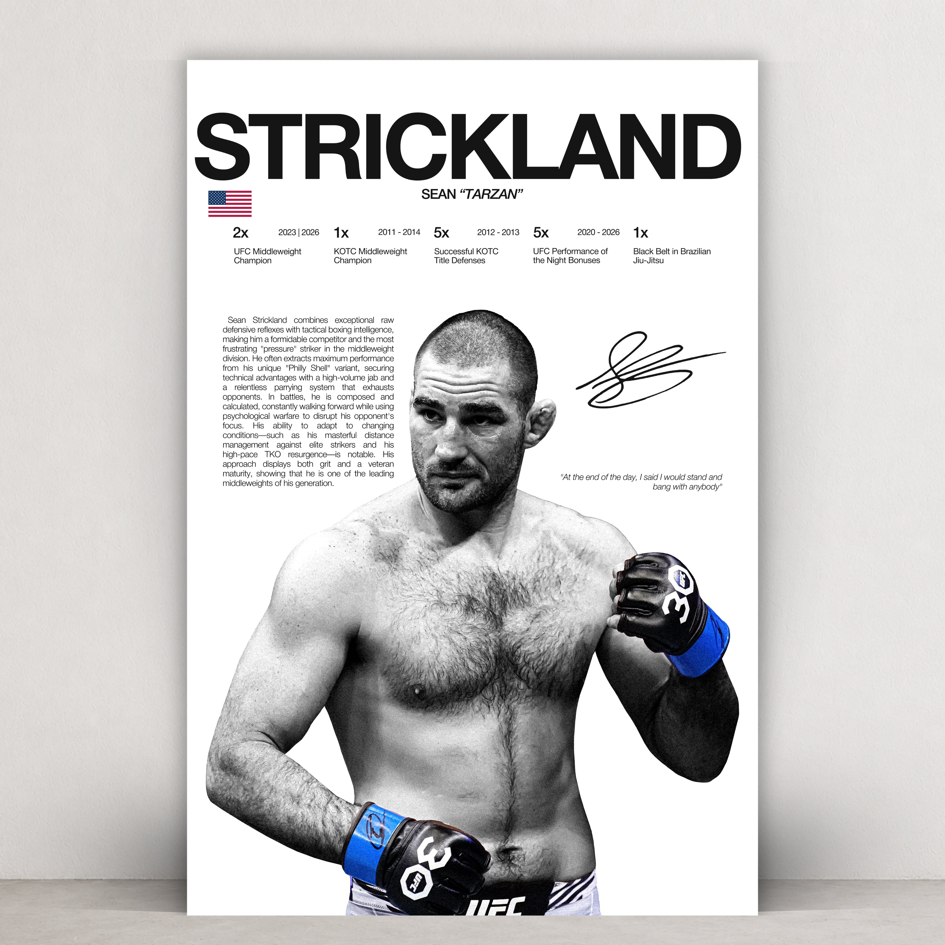 Sean Strickland - Hardline Series