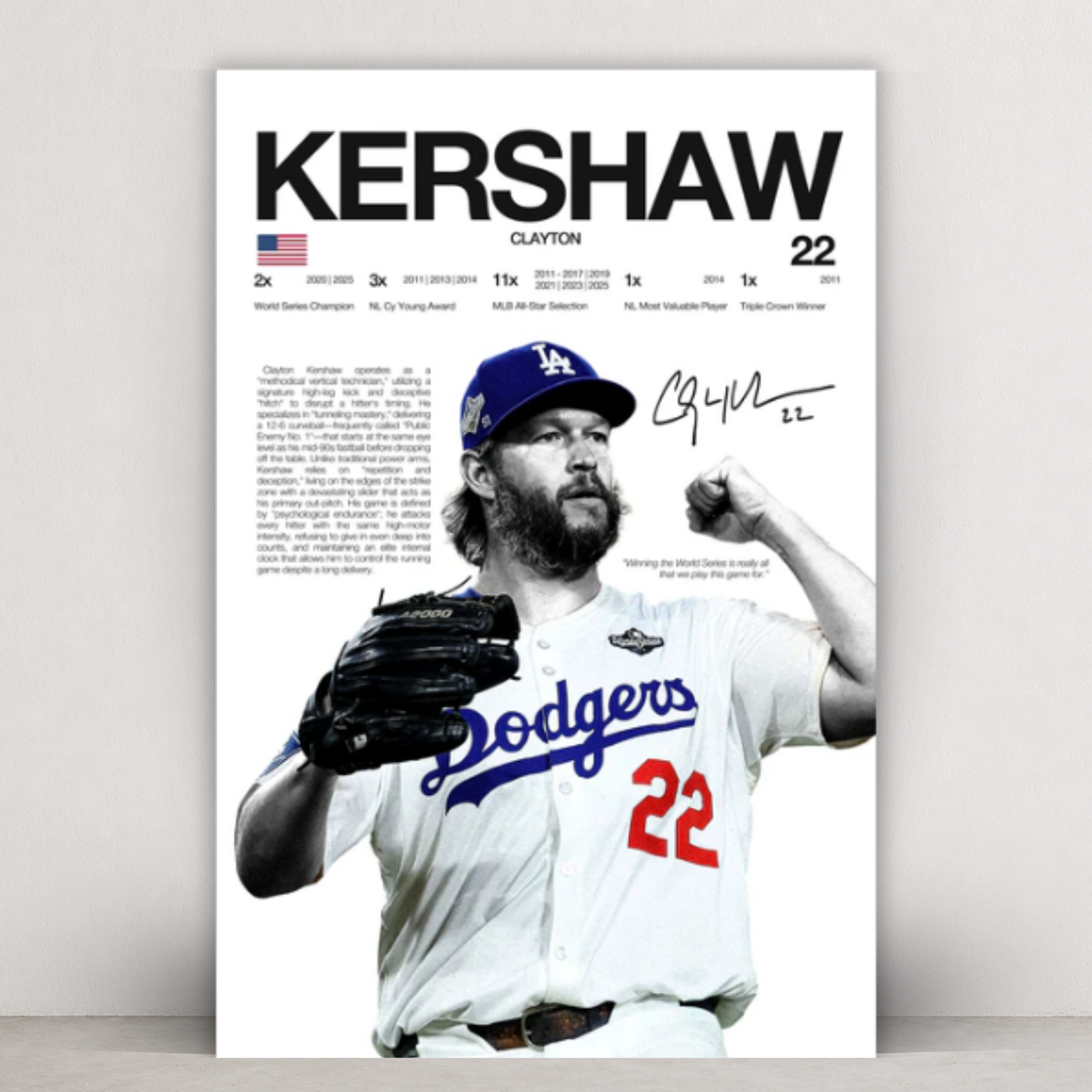 Clayton Kershaw - Hardline Series