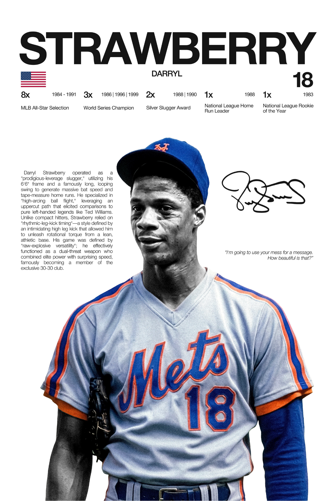 Darryl Strawberry - Hardline Series