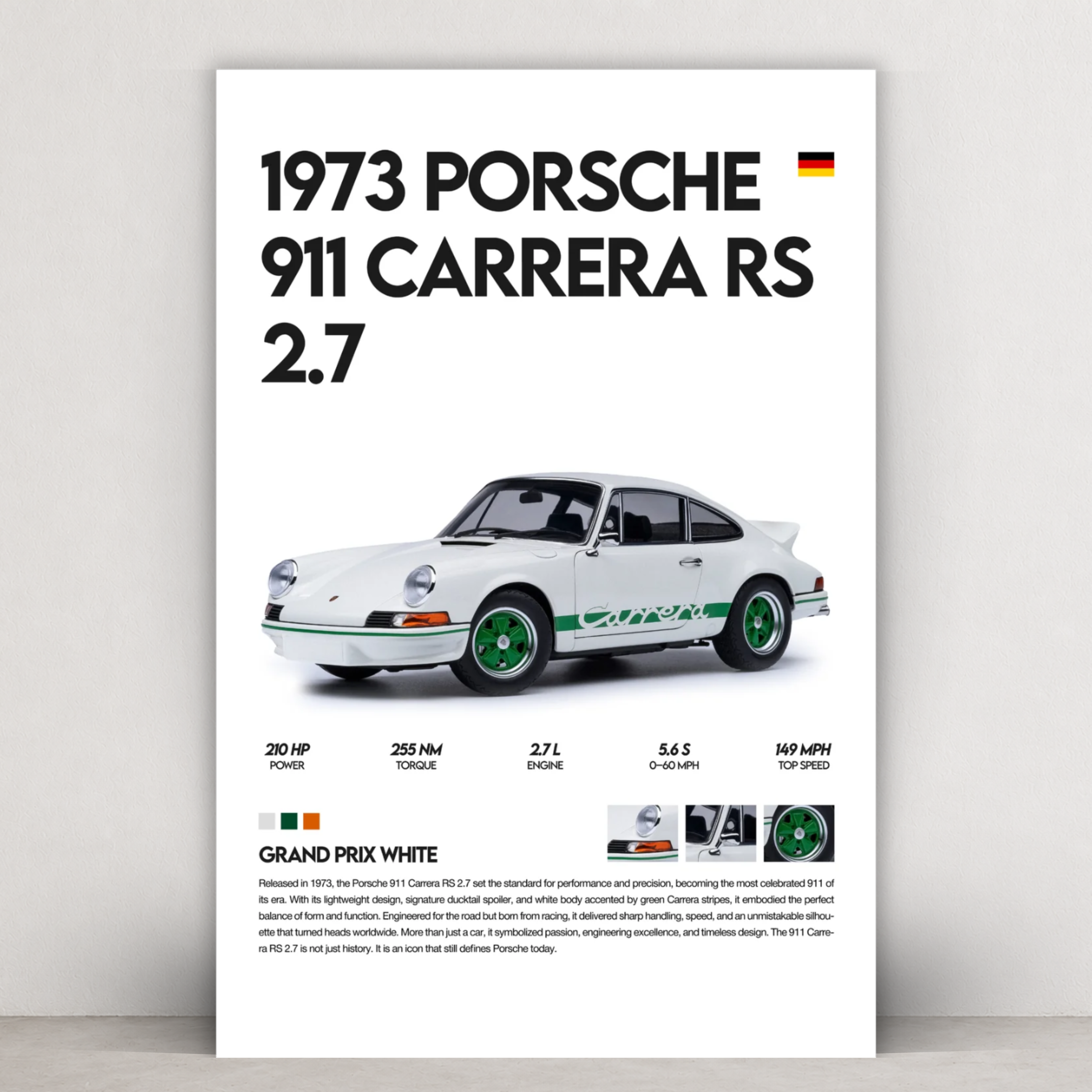 1973 Porsche - 911 Carrera RS 2.7