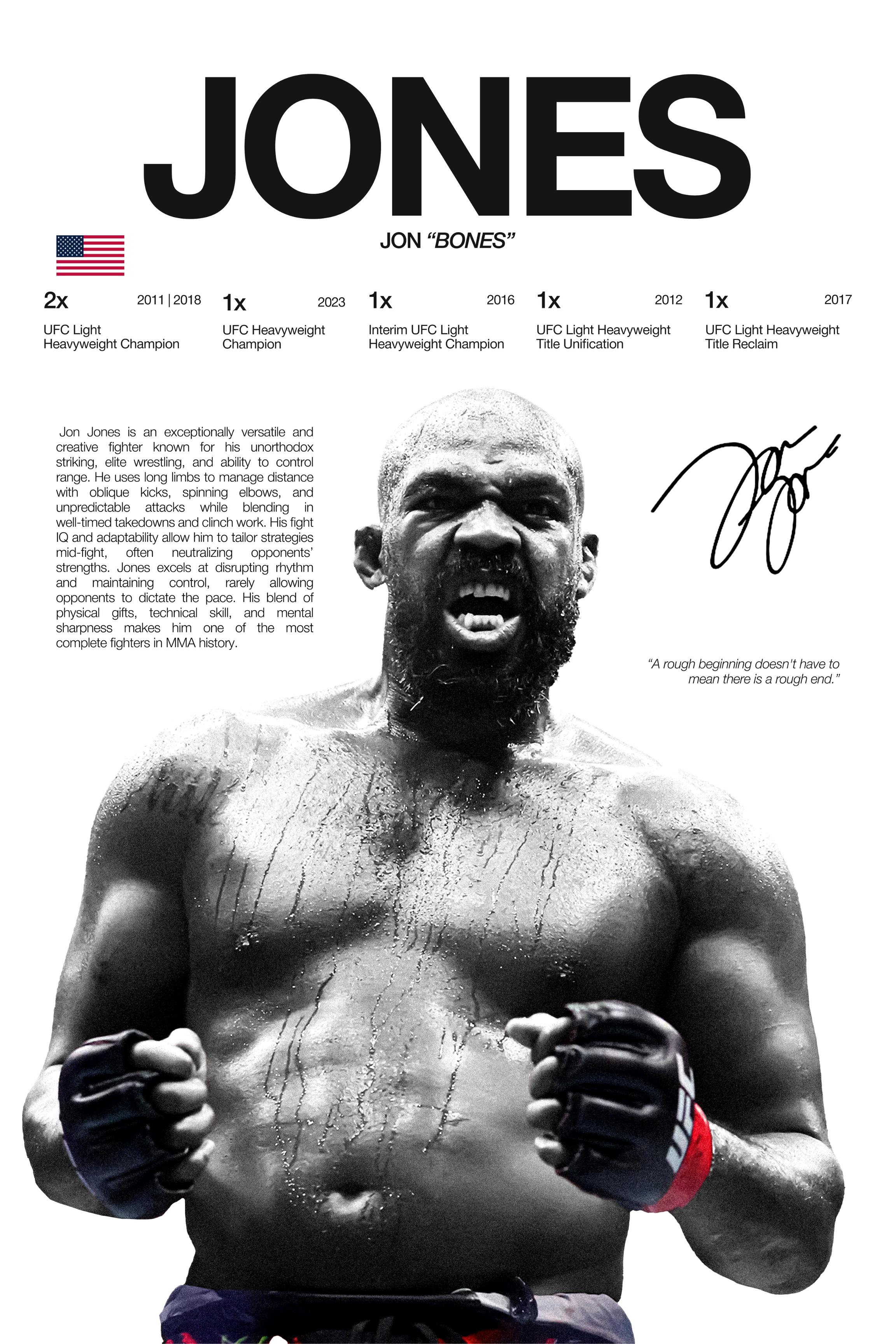 JON JONES - Hardline Series