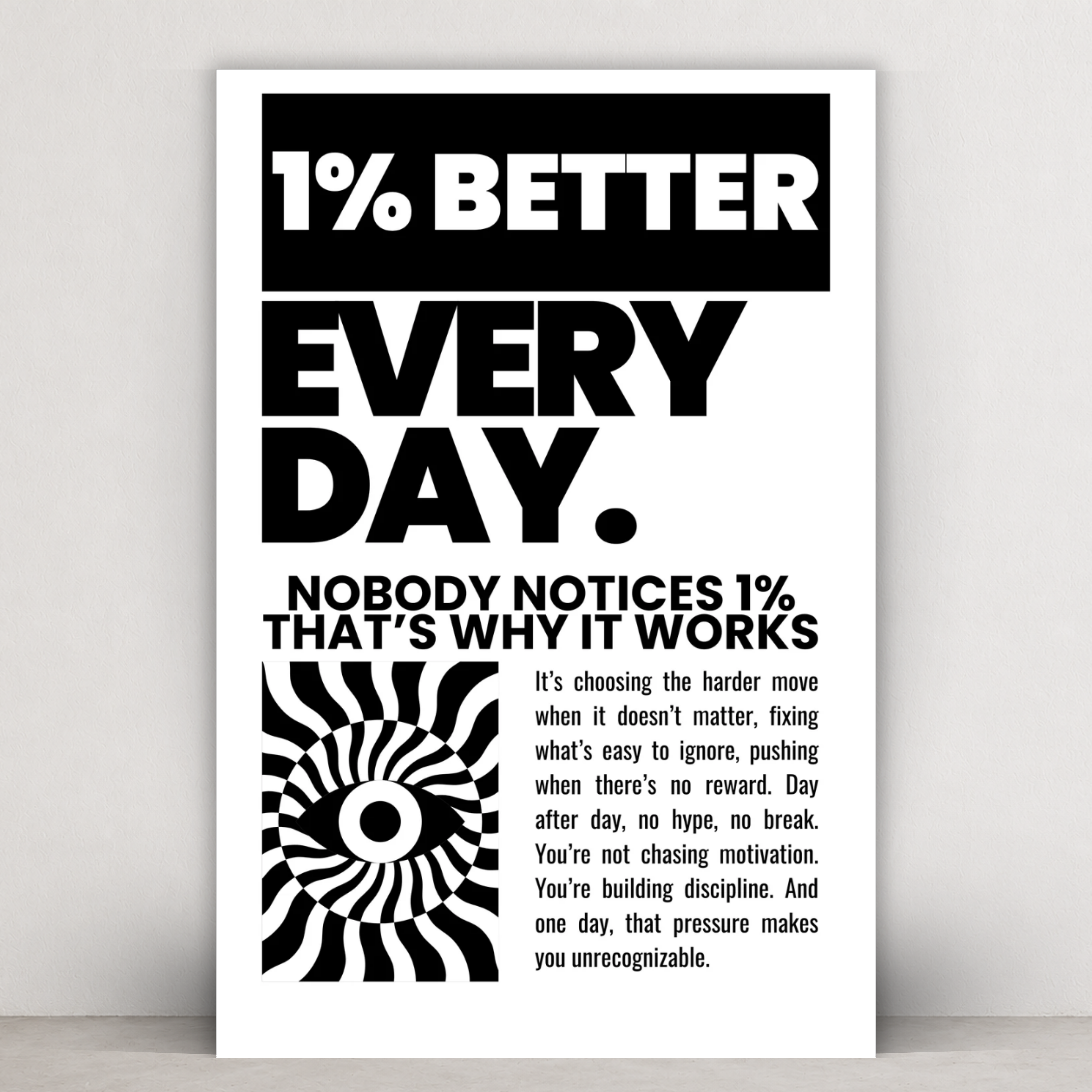 1% BETTER