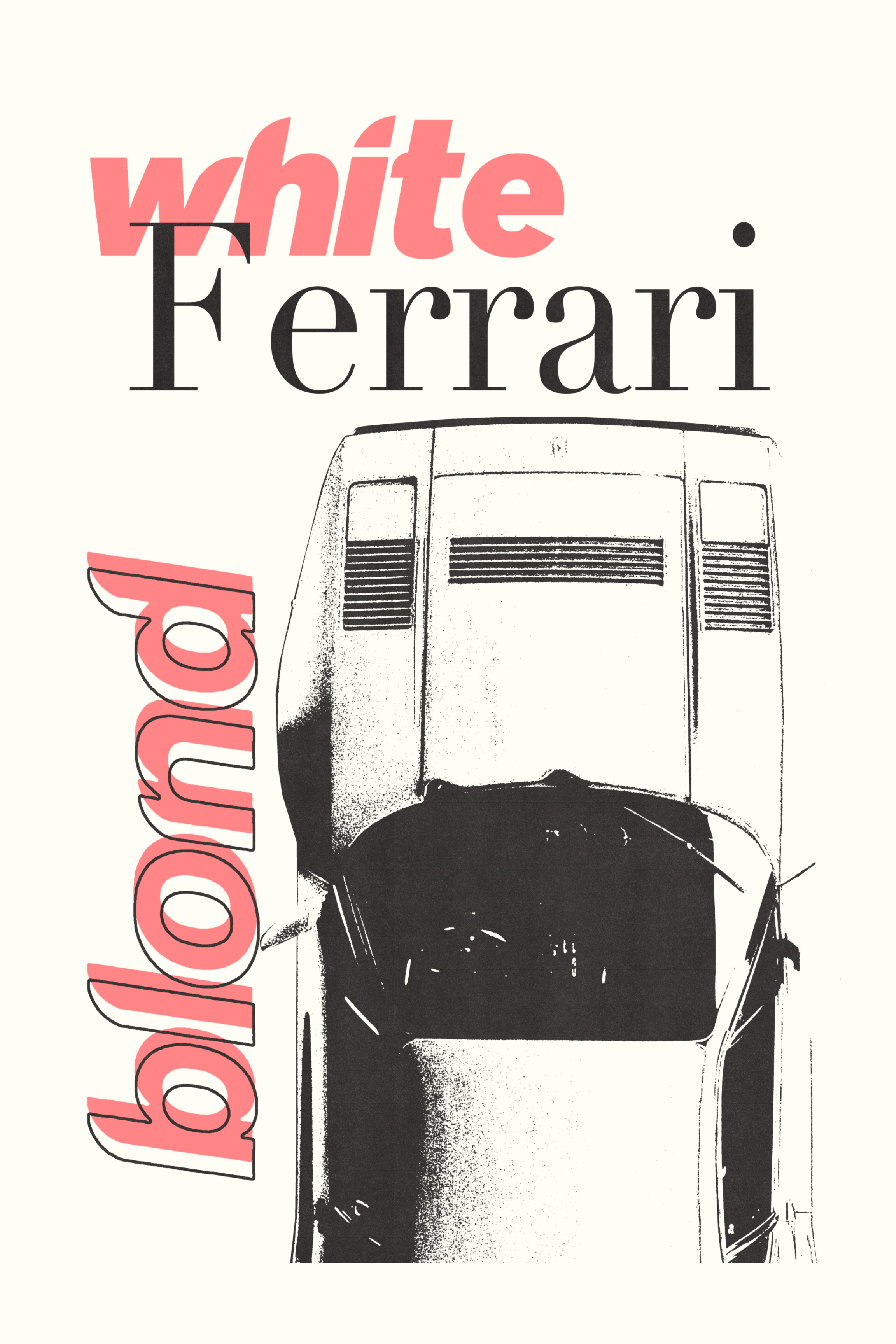 WHITE FERRARI - FRANK