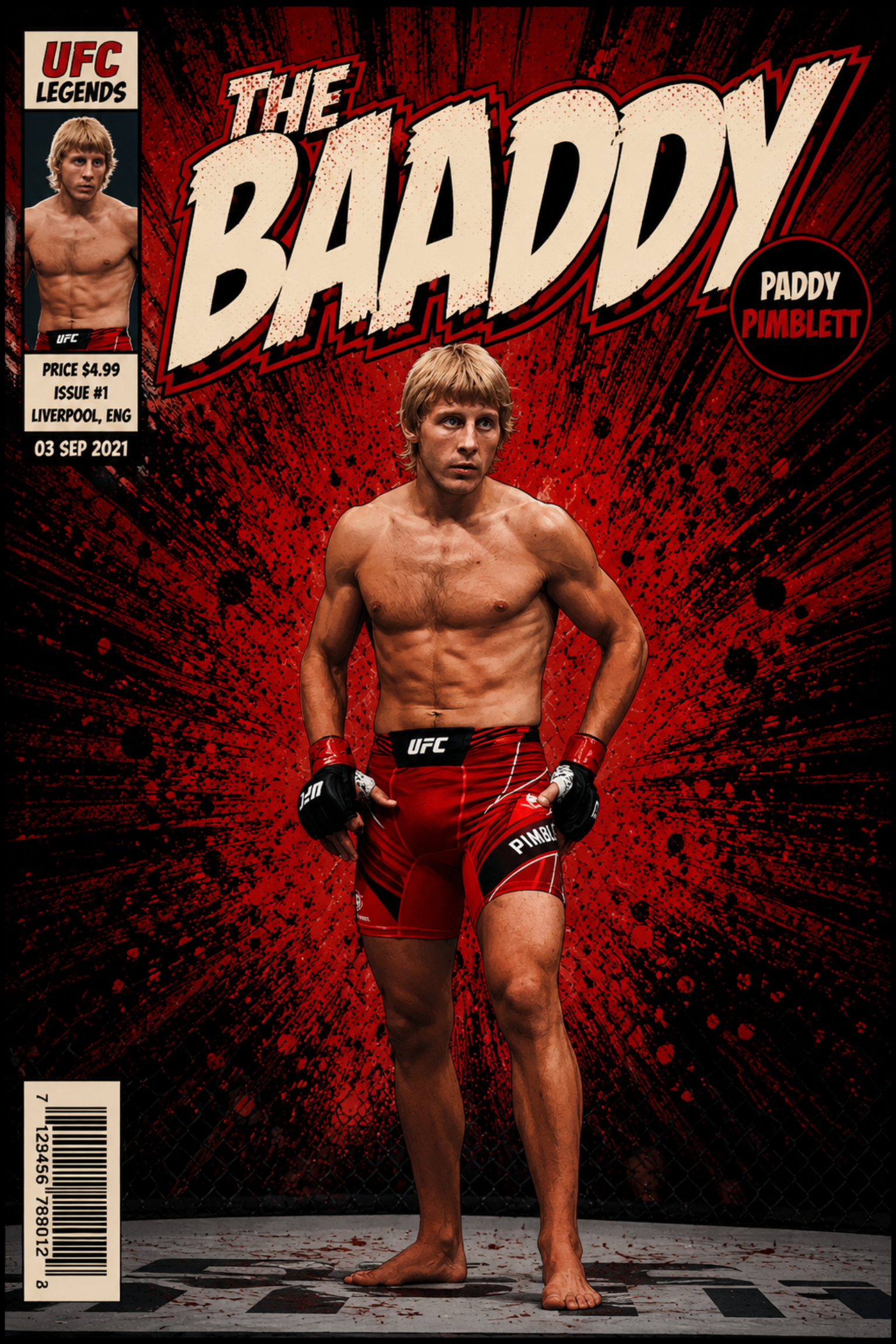 Paddy "The Baddy" - Comic book