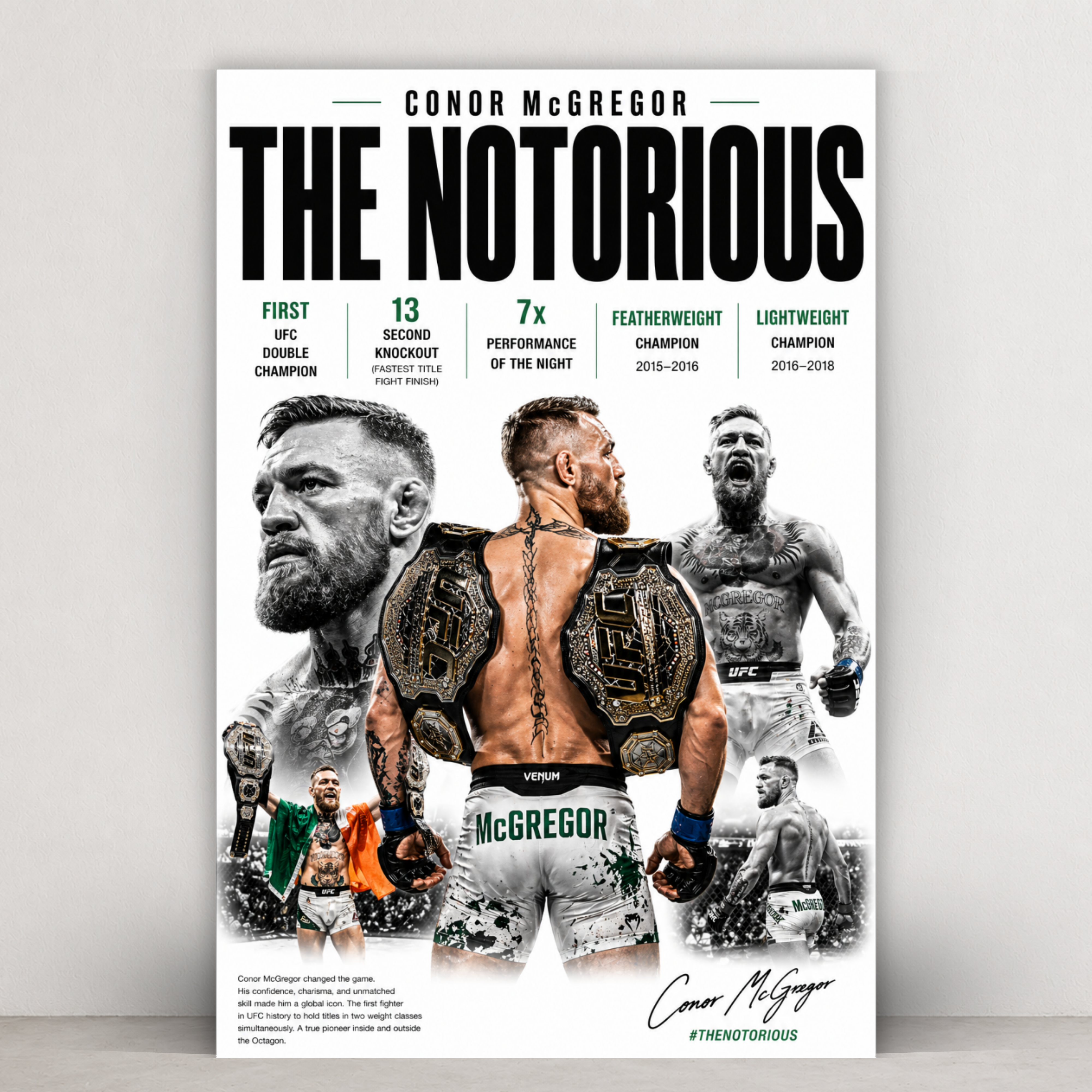 Conor "The Notorious" McGregor