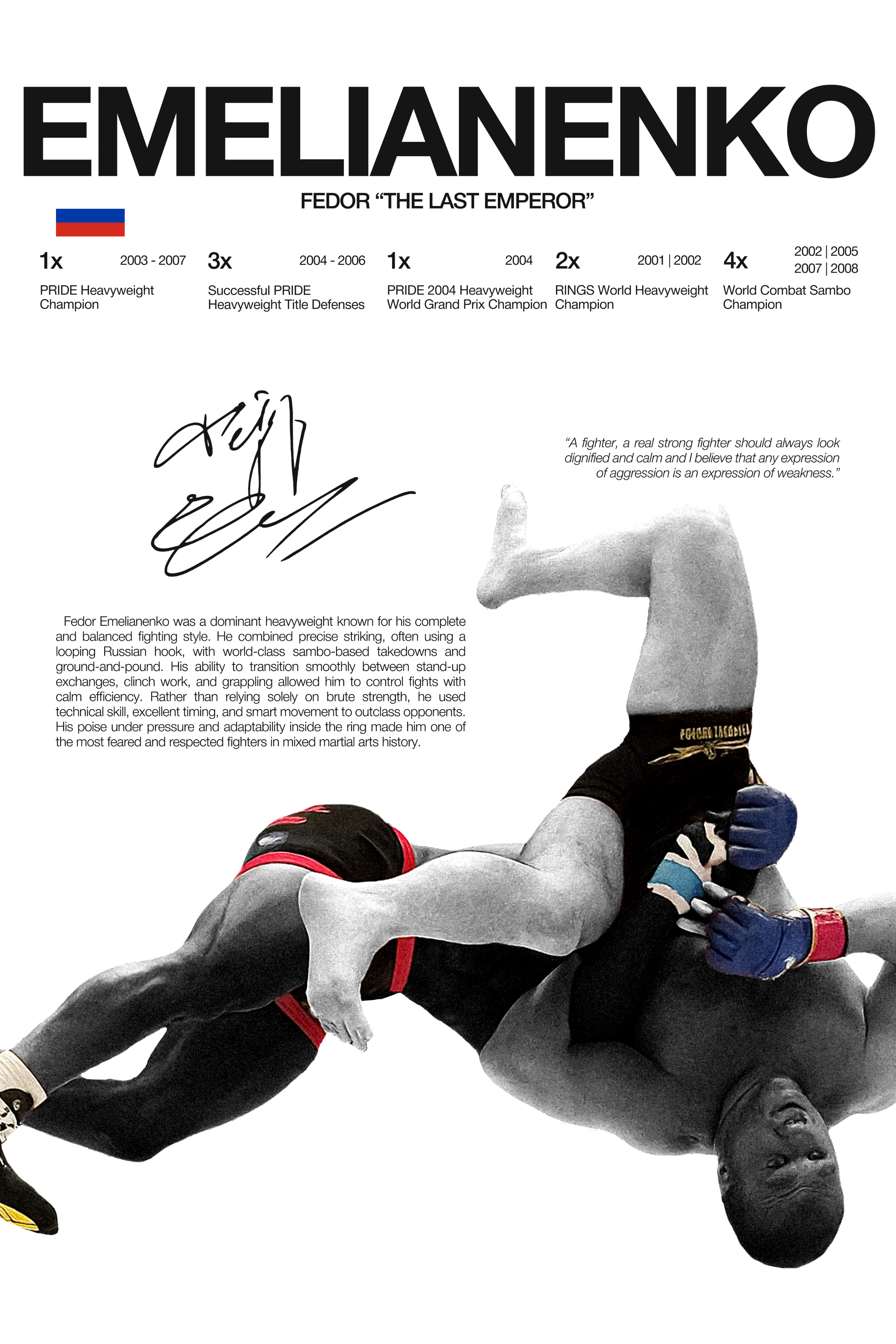 Fedor Emelianenko - Hardline Series