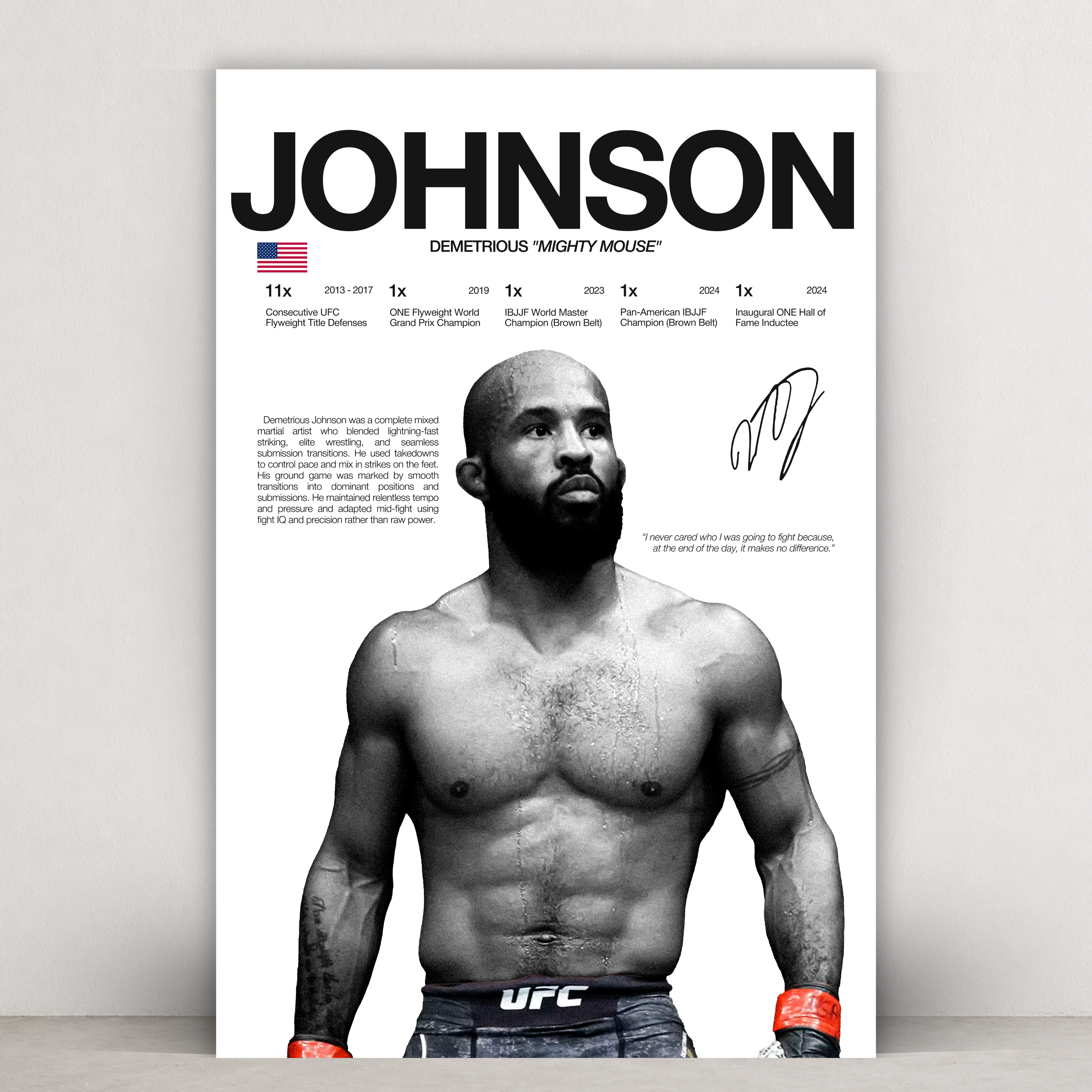 Demetrious Johnson - Hardline Series