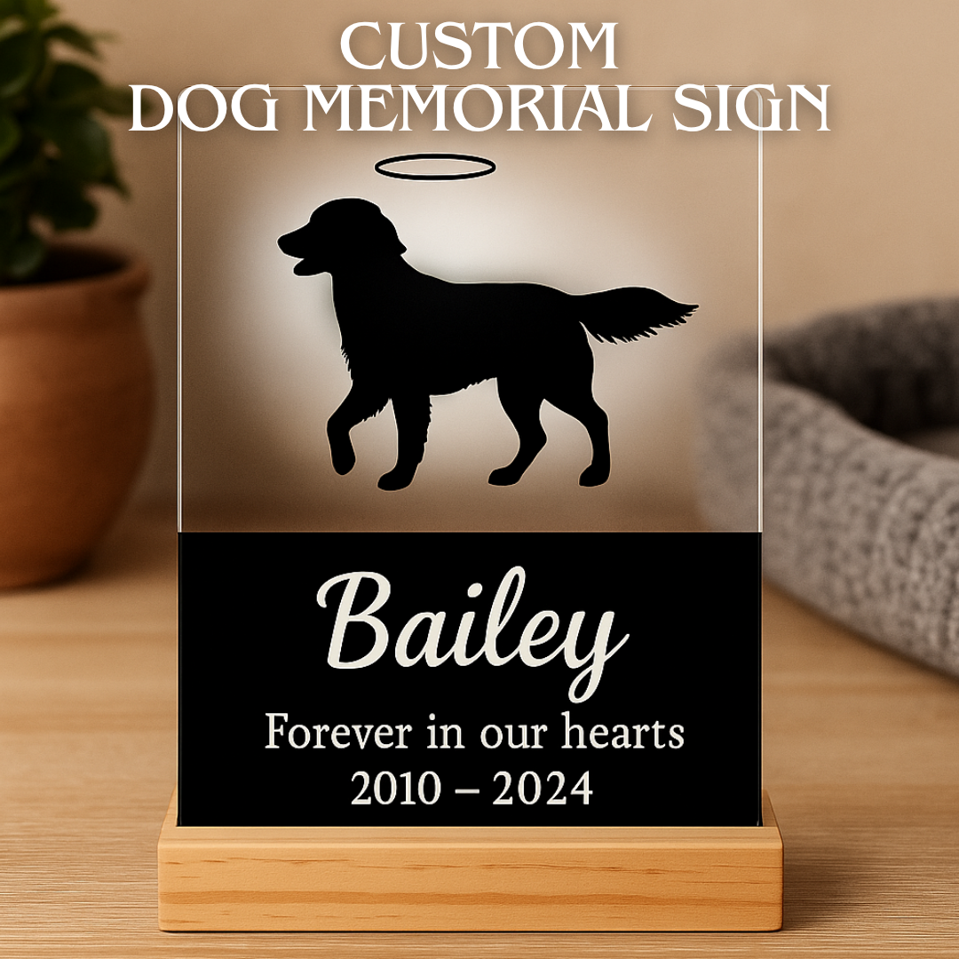 Custom Pet Memorial - Tribute Plaque