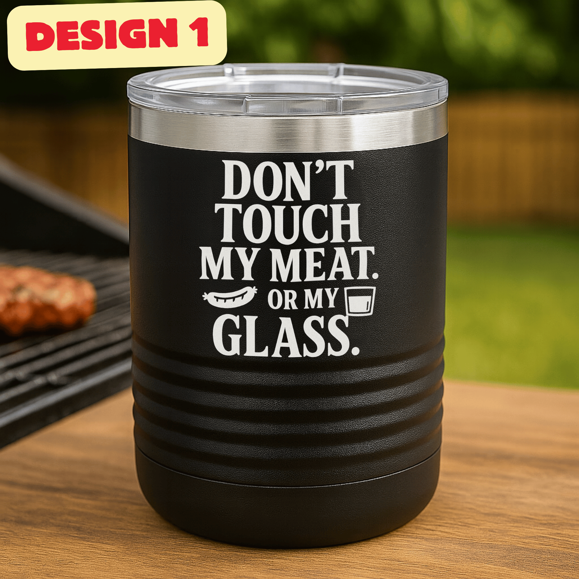 Grill Master Tumblers - Custom BBQ Cup