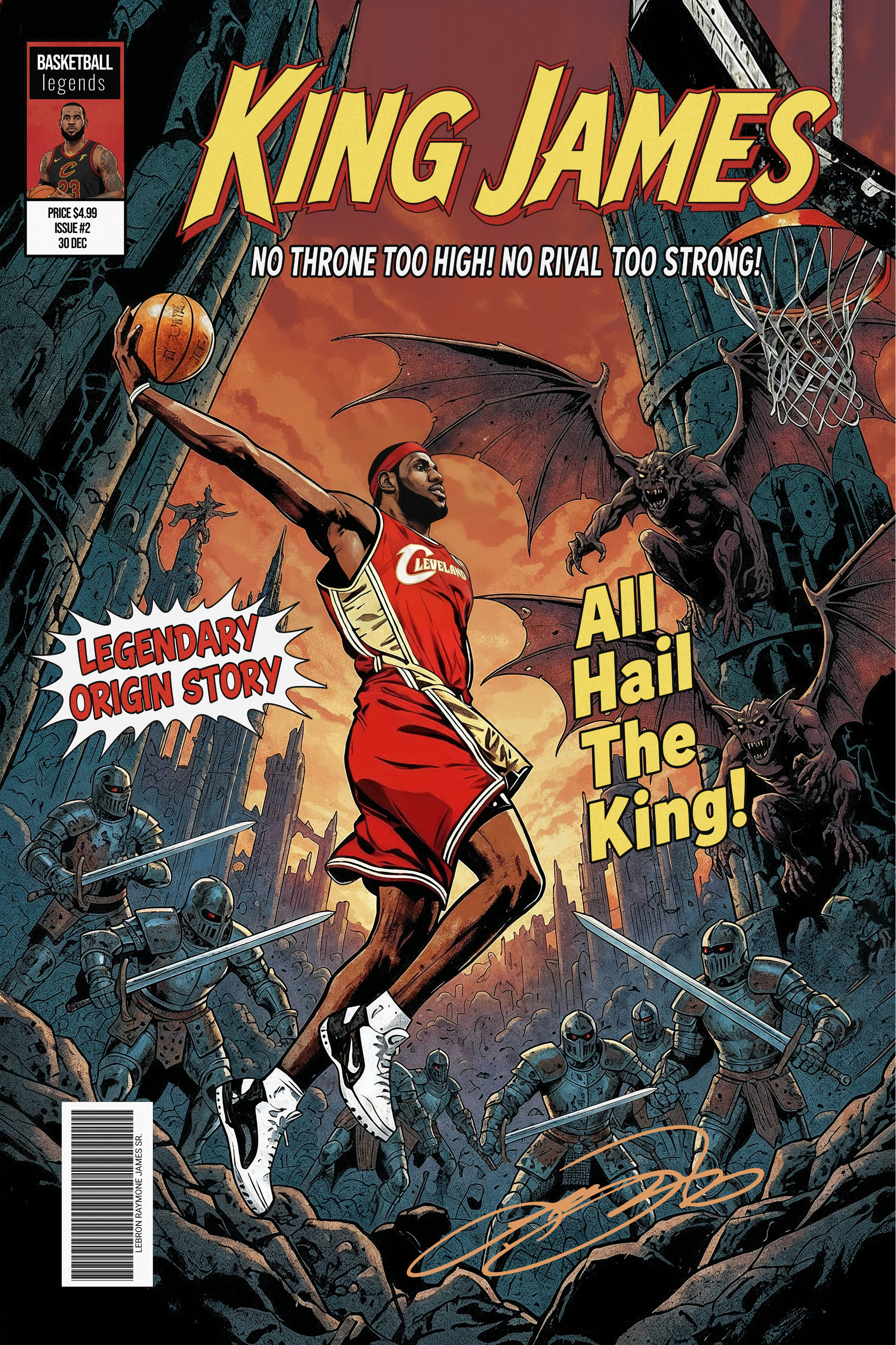 LEBRON - KING JAMES COMIC