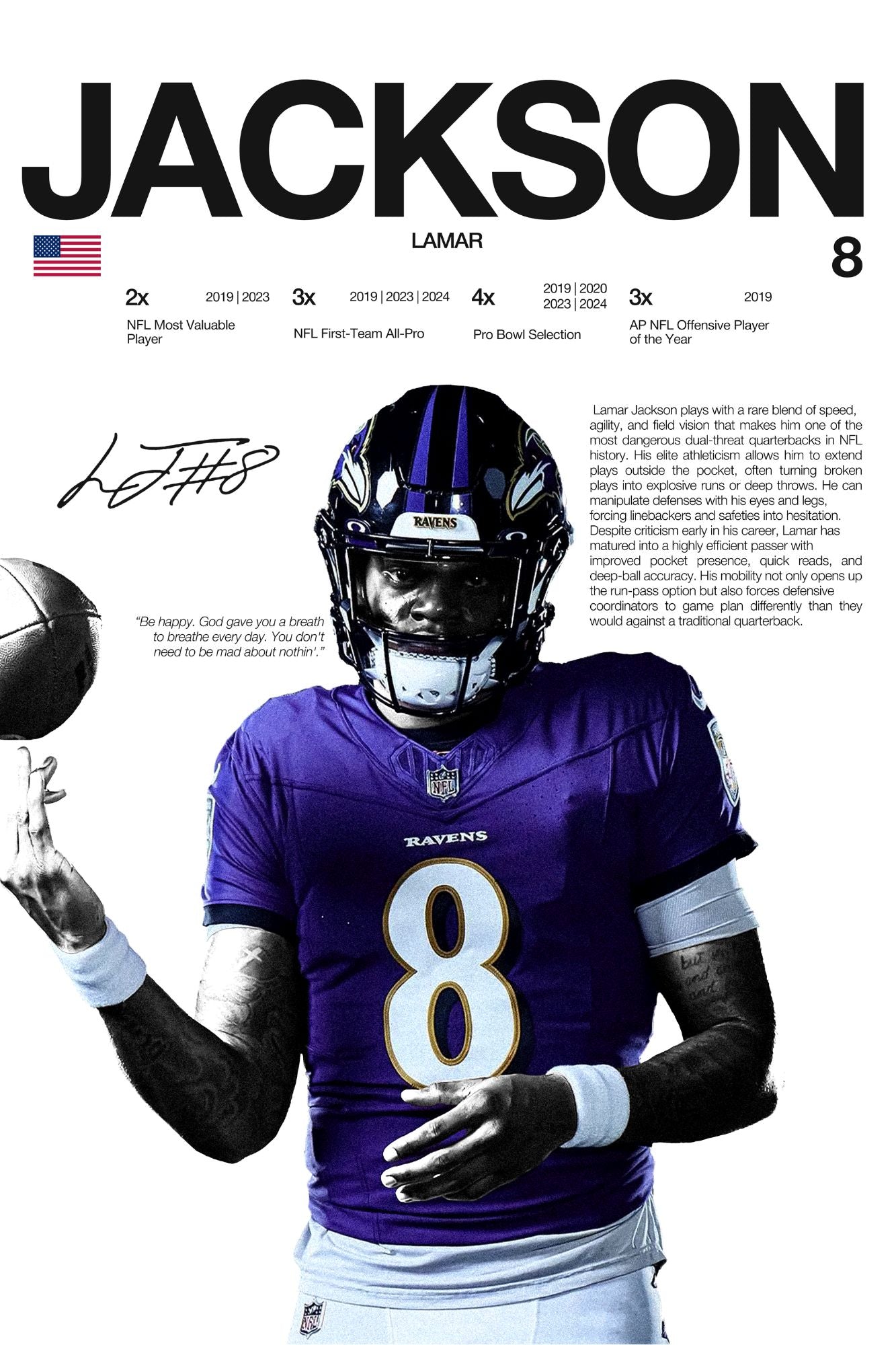 Lamar Jackson - Hardline Series