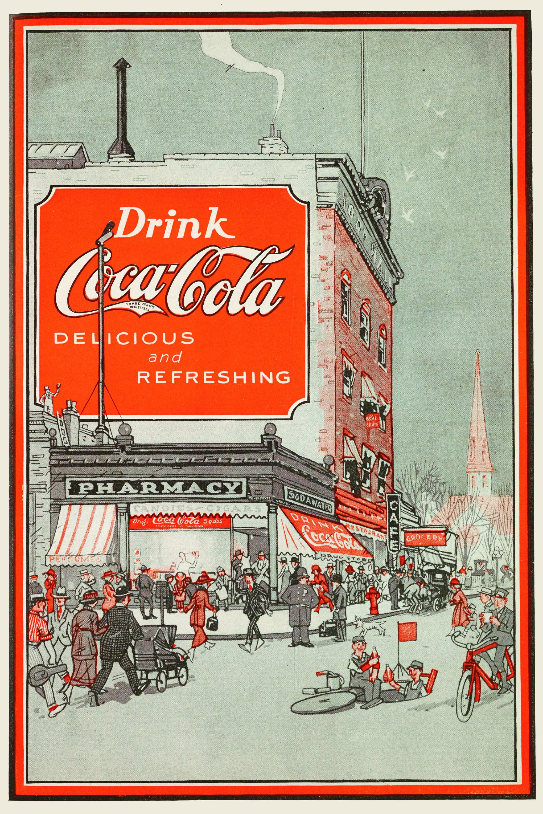 Drink Coca-Cola (1921) - Original Print