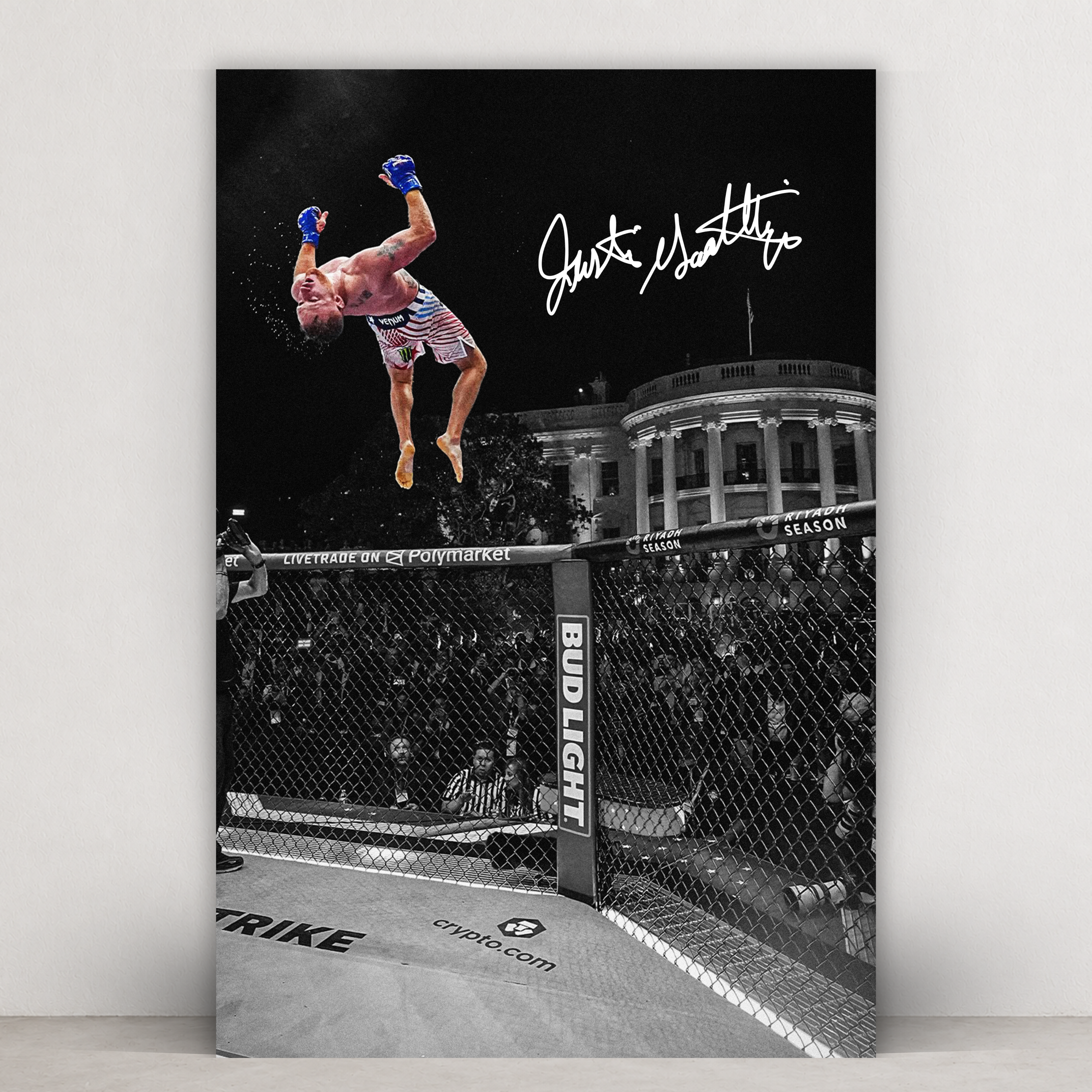 Justin Gaethje - Backflip