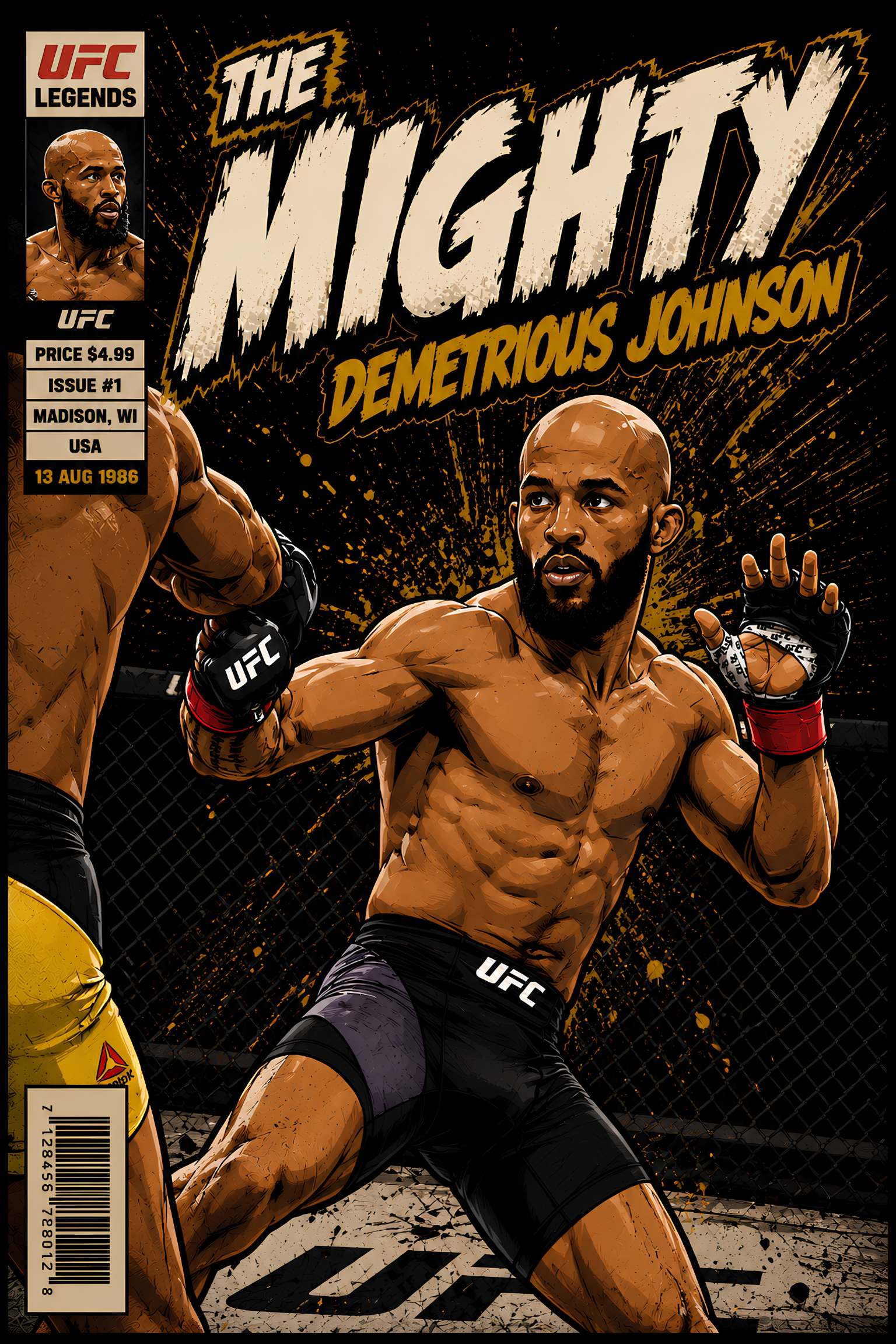 Demetrious Johnson - Comic Book