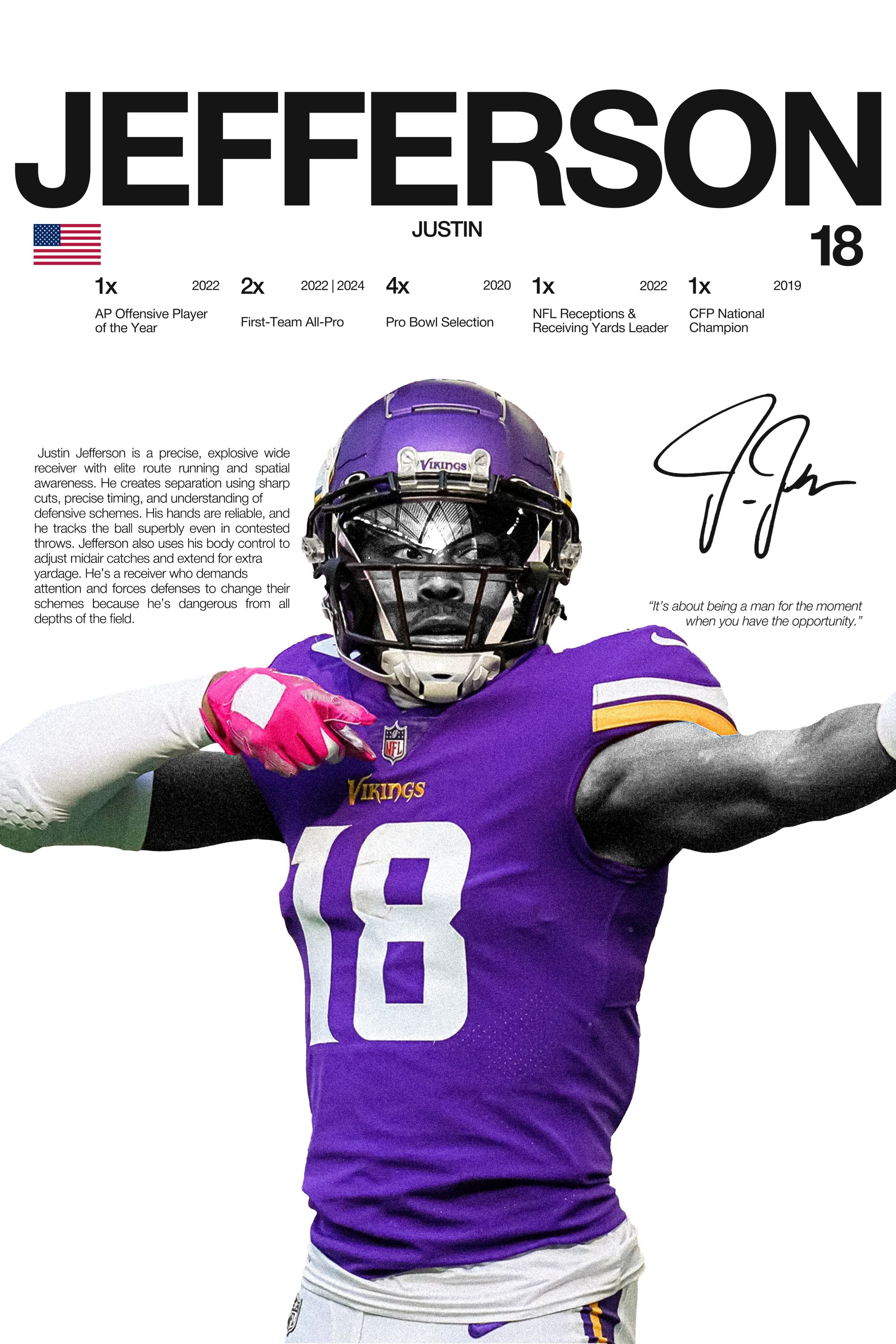 Justin Jefferson - Hardline Series