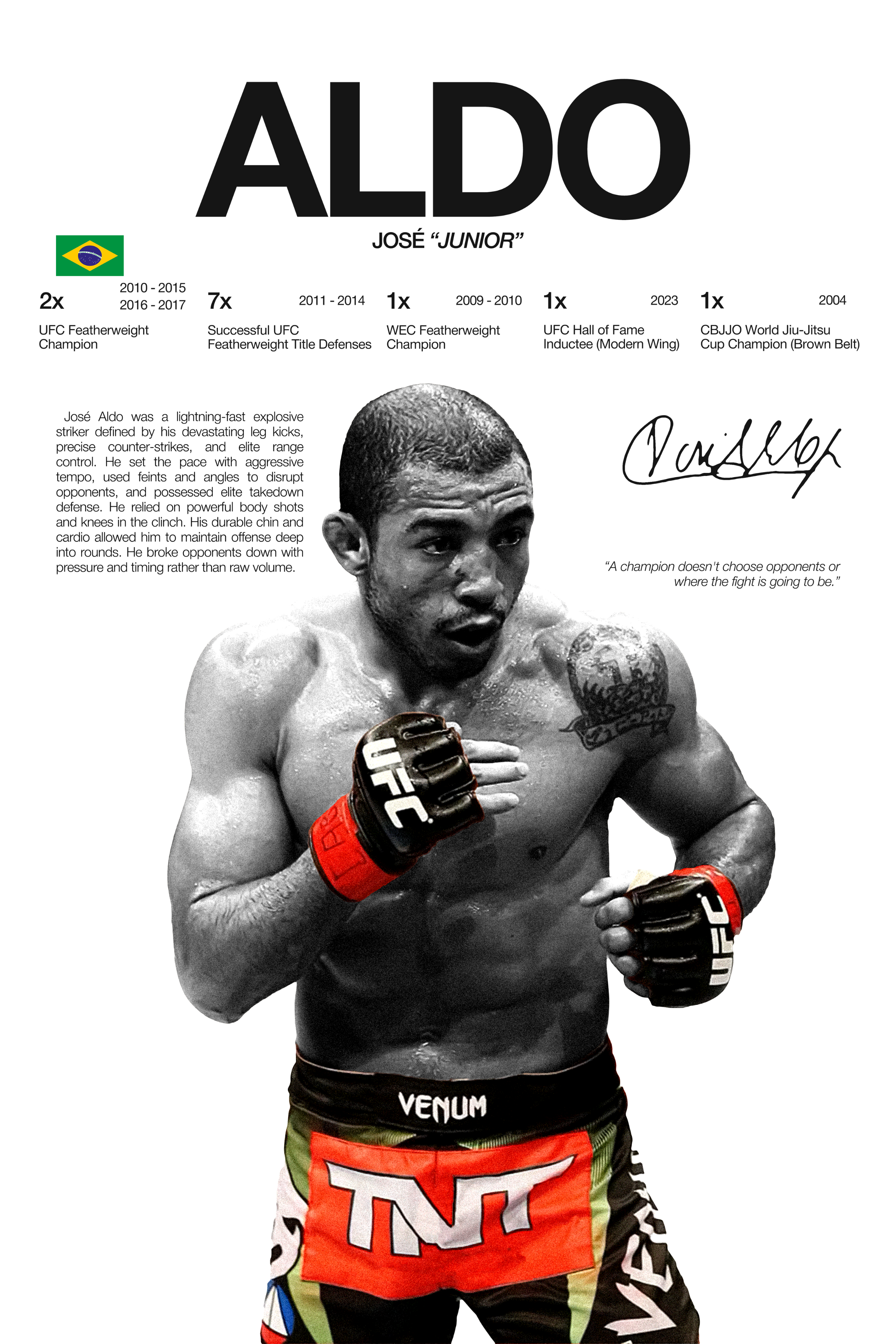 José Aldo - Hardline Series