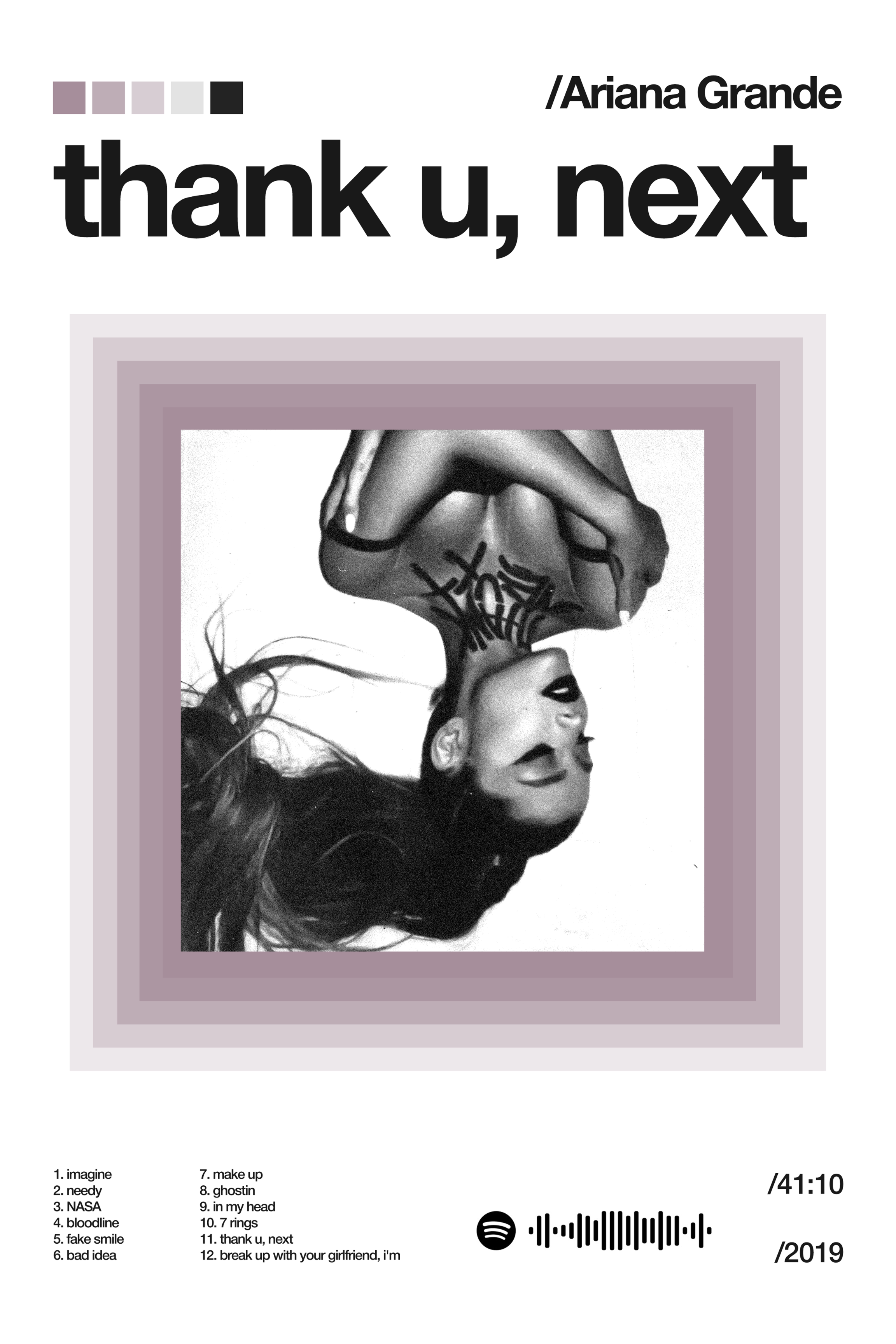 thank u, next - Playback Series