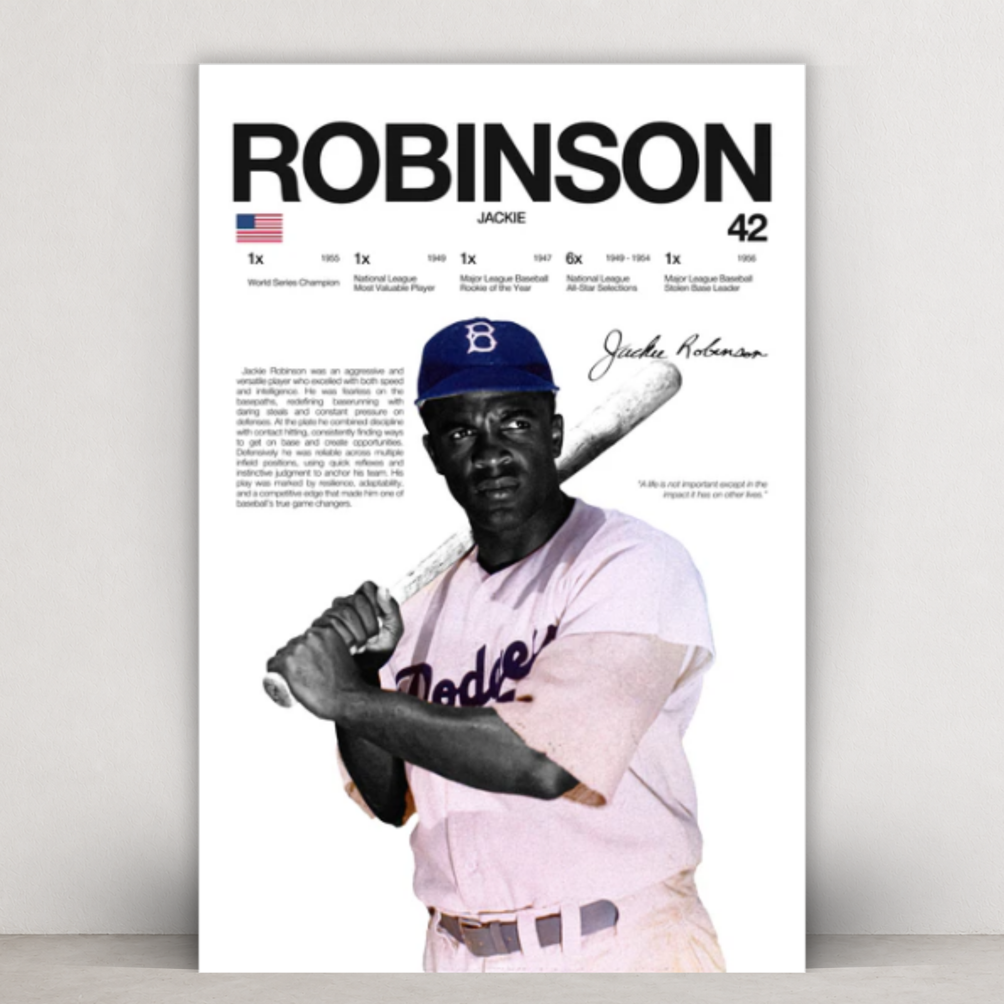 Jackie Robinson - Hardline Series