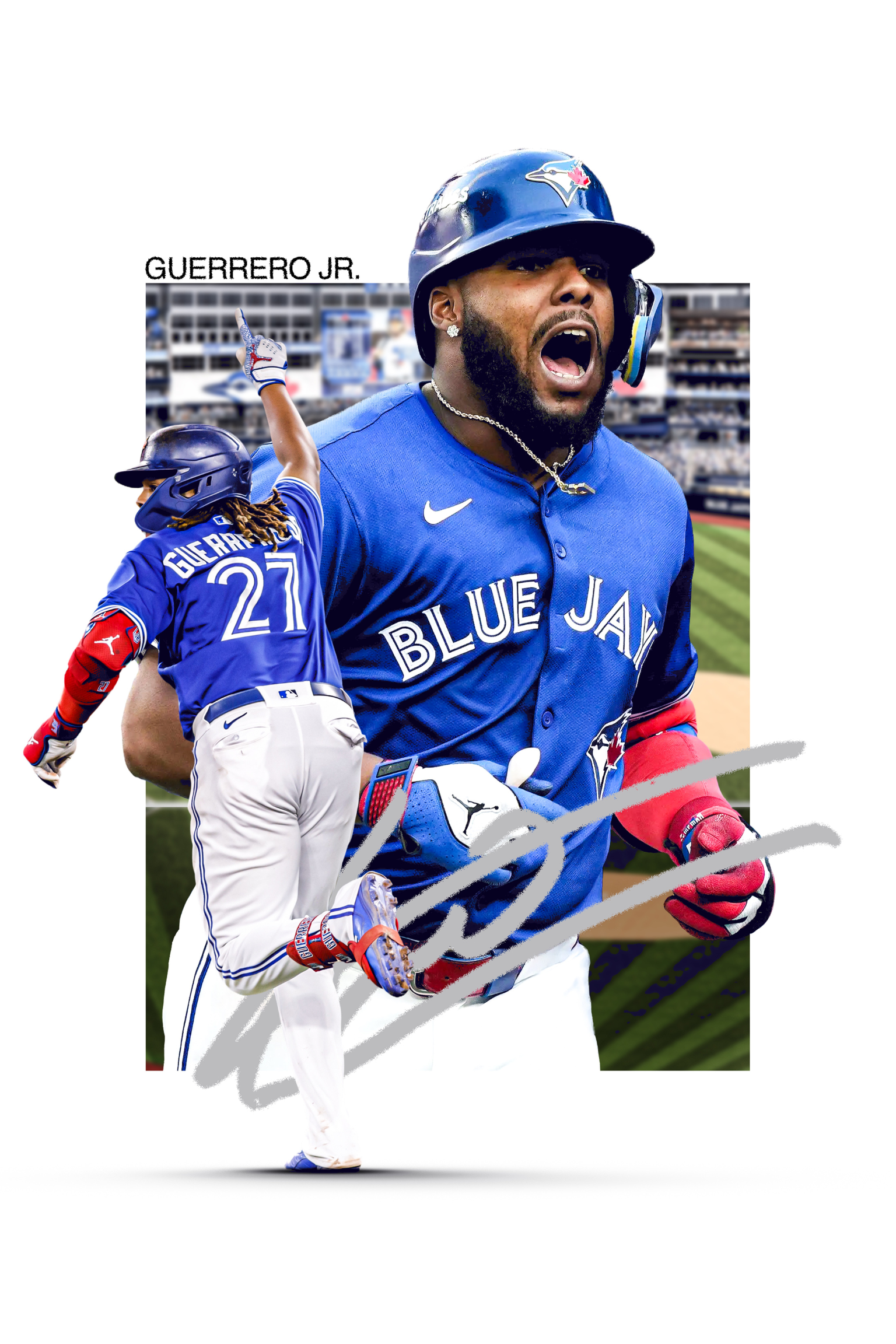 Vladimir Guerrero Jr. - White Out Series 2