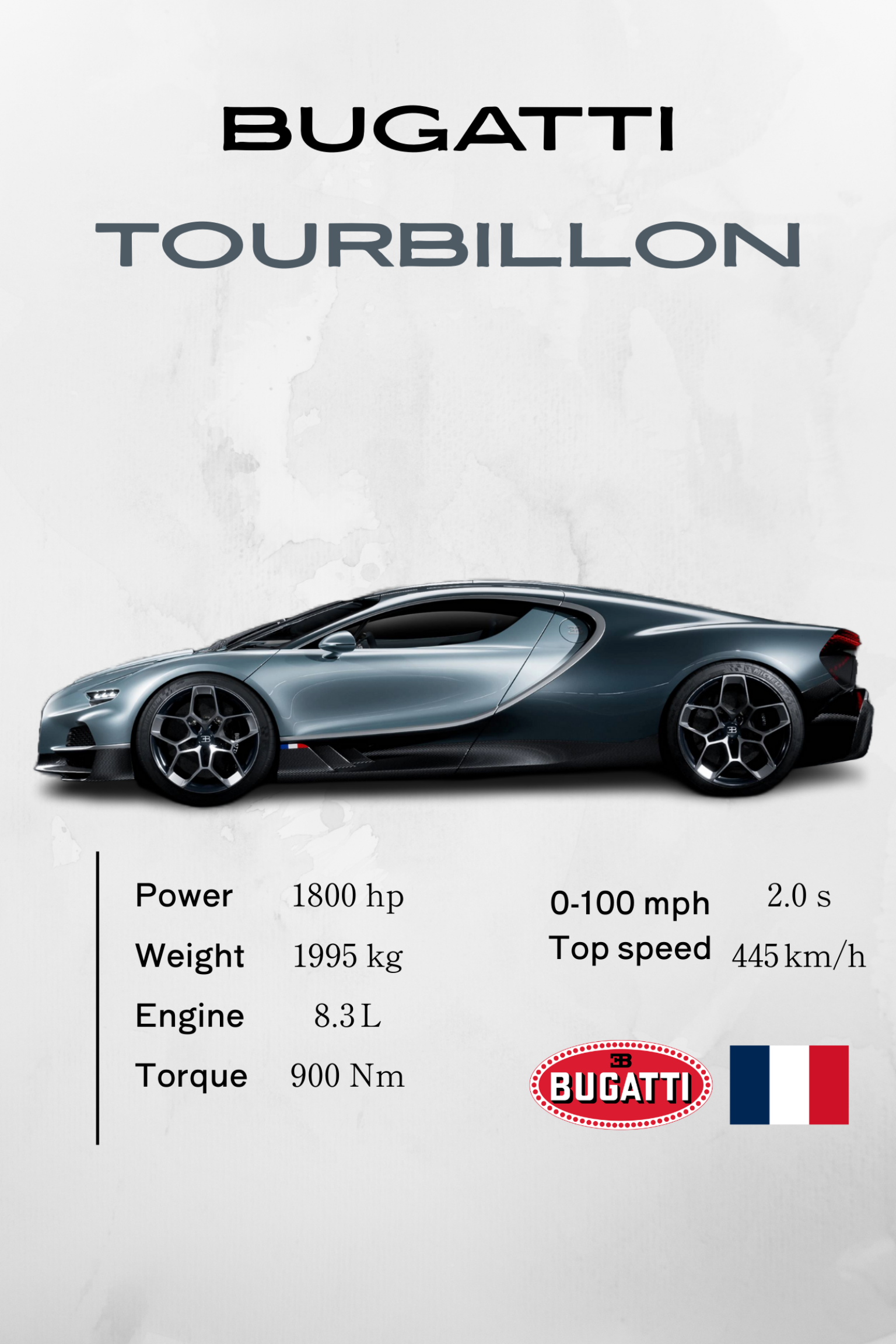 BUGATTI TOURBILLION - Model Series