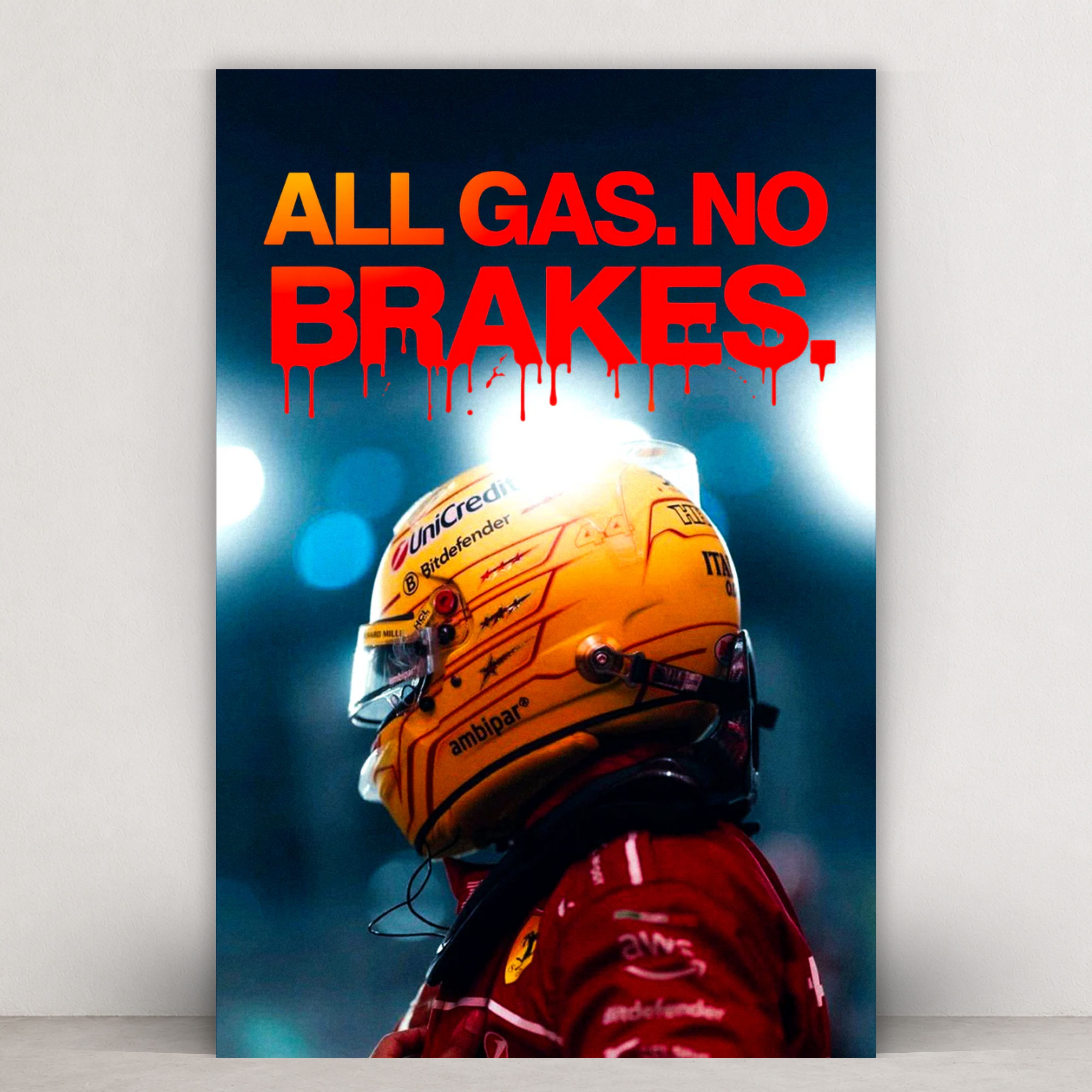 ALL GAS. NO BRAKES.