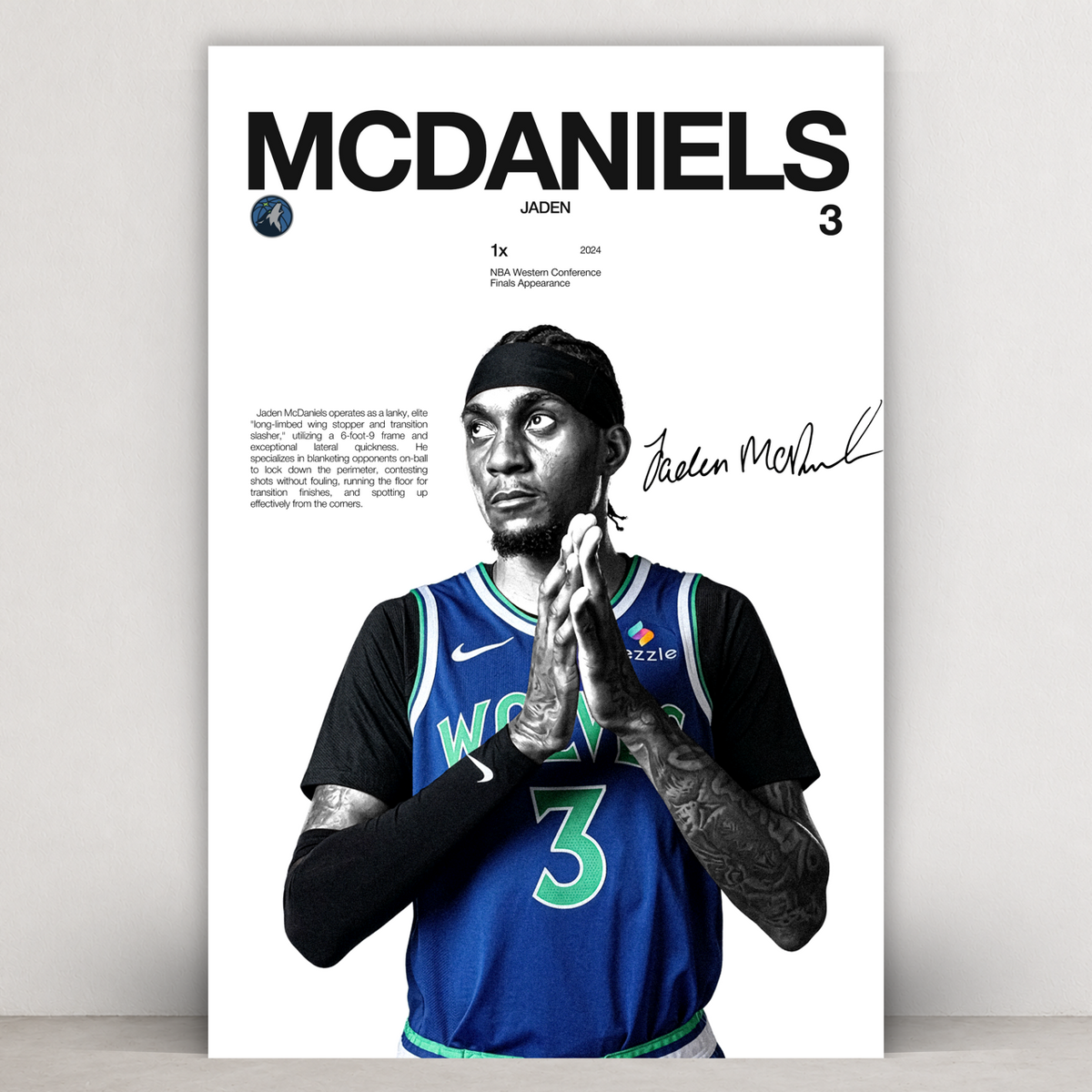 Jaden McDaniels - Hardline Series