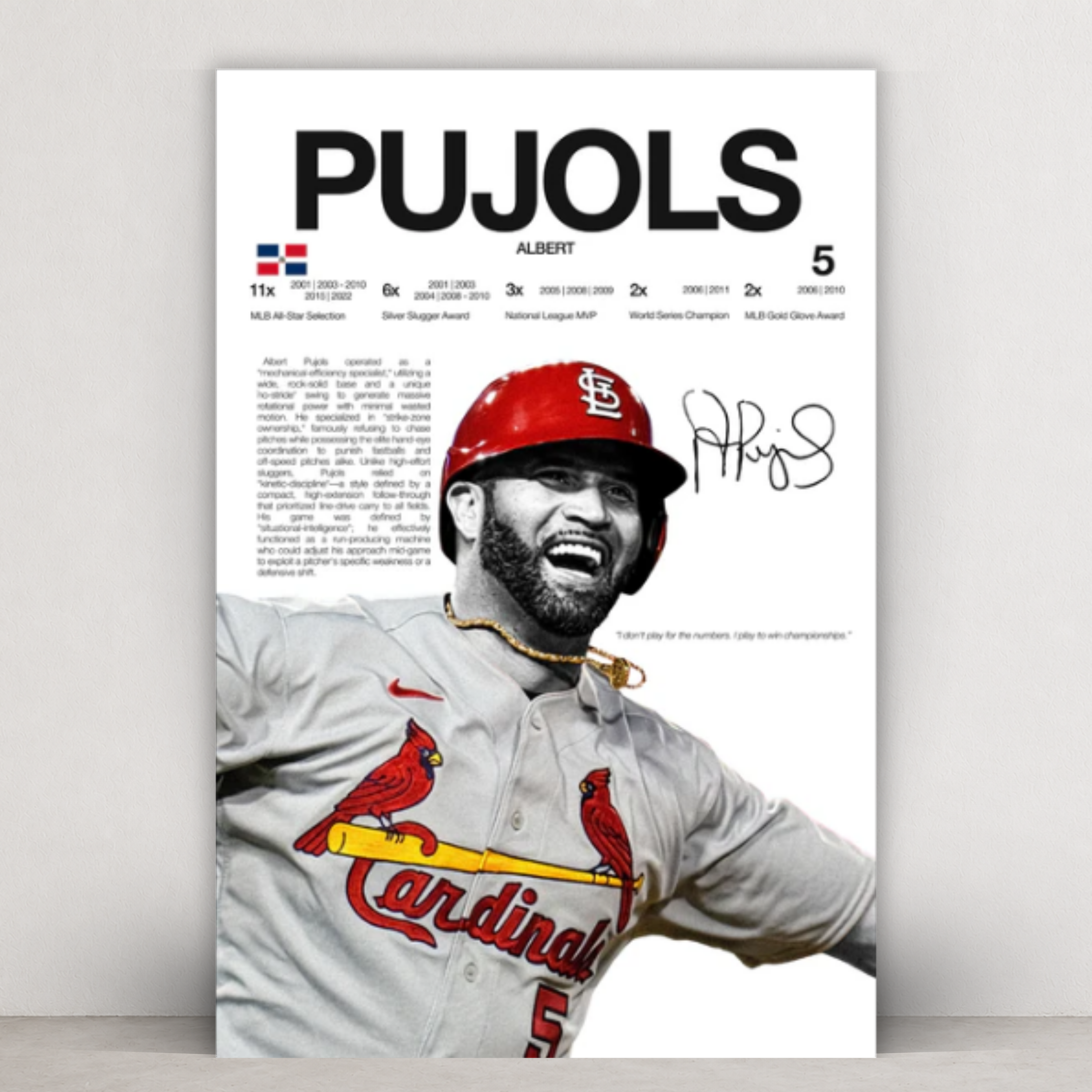 Albert Pujols - Hardline Series