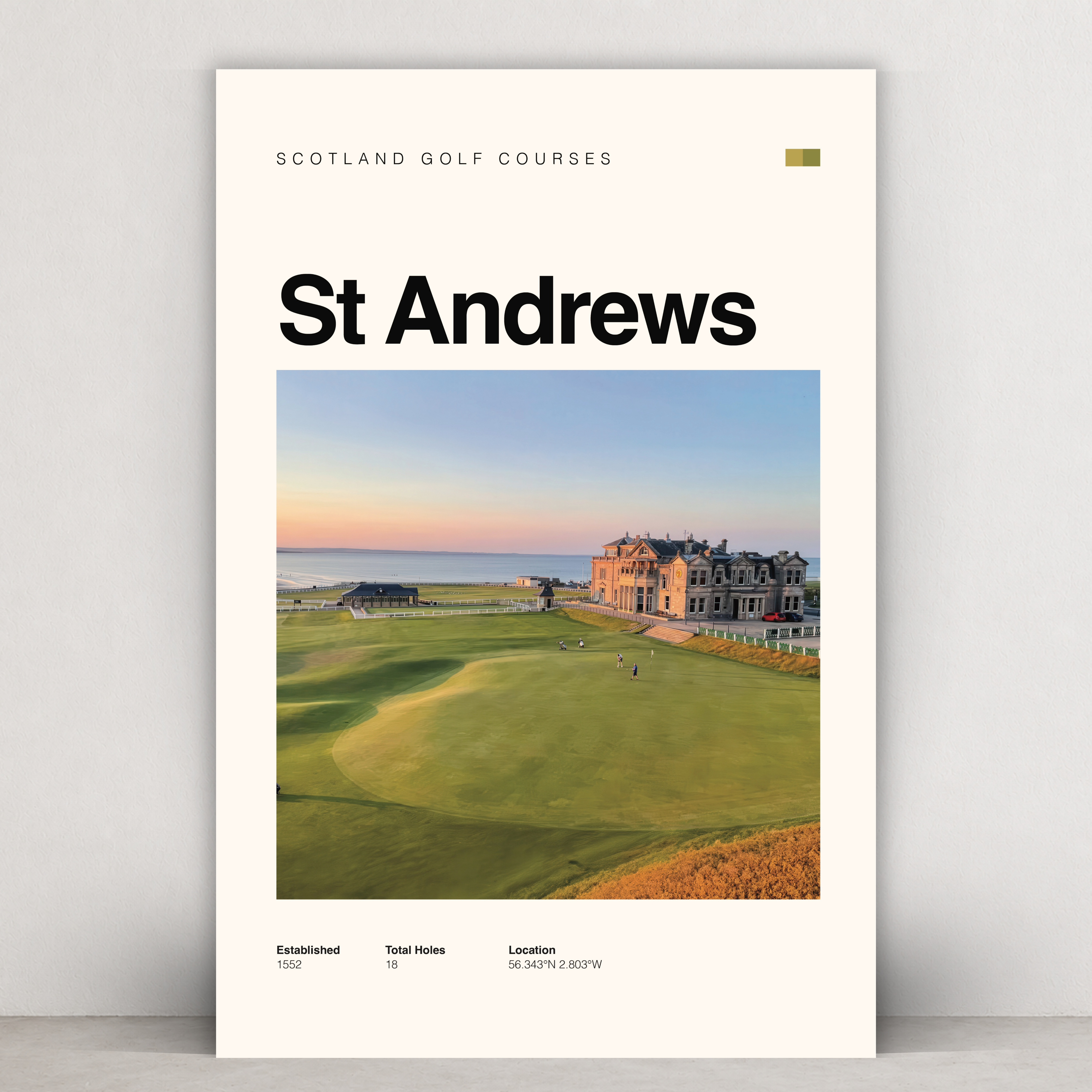 St Andrews - Minimalist